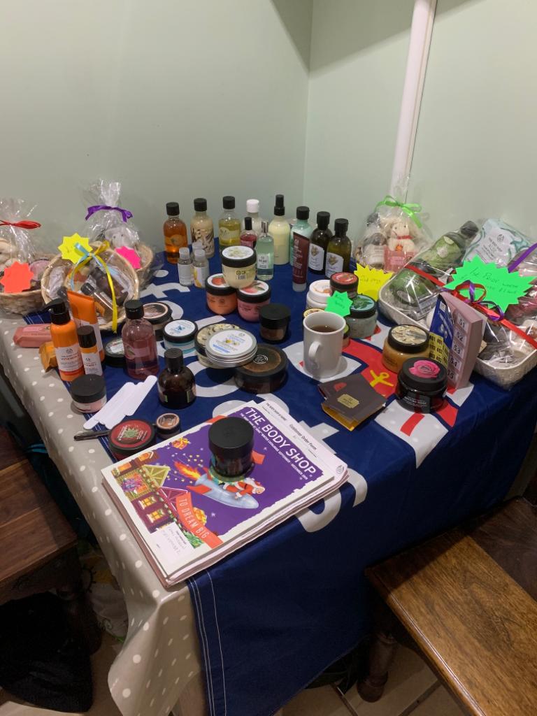 Sohpie's home was converted to a fundraising hub at their recent event.