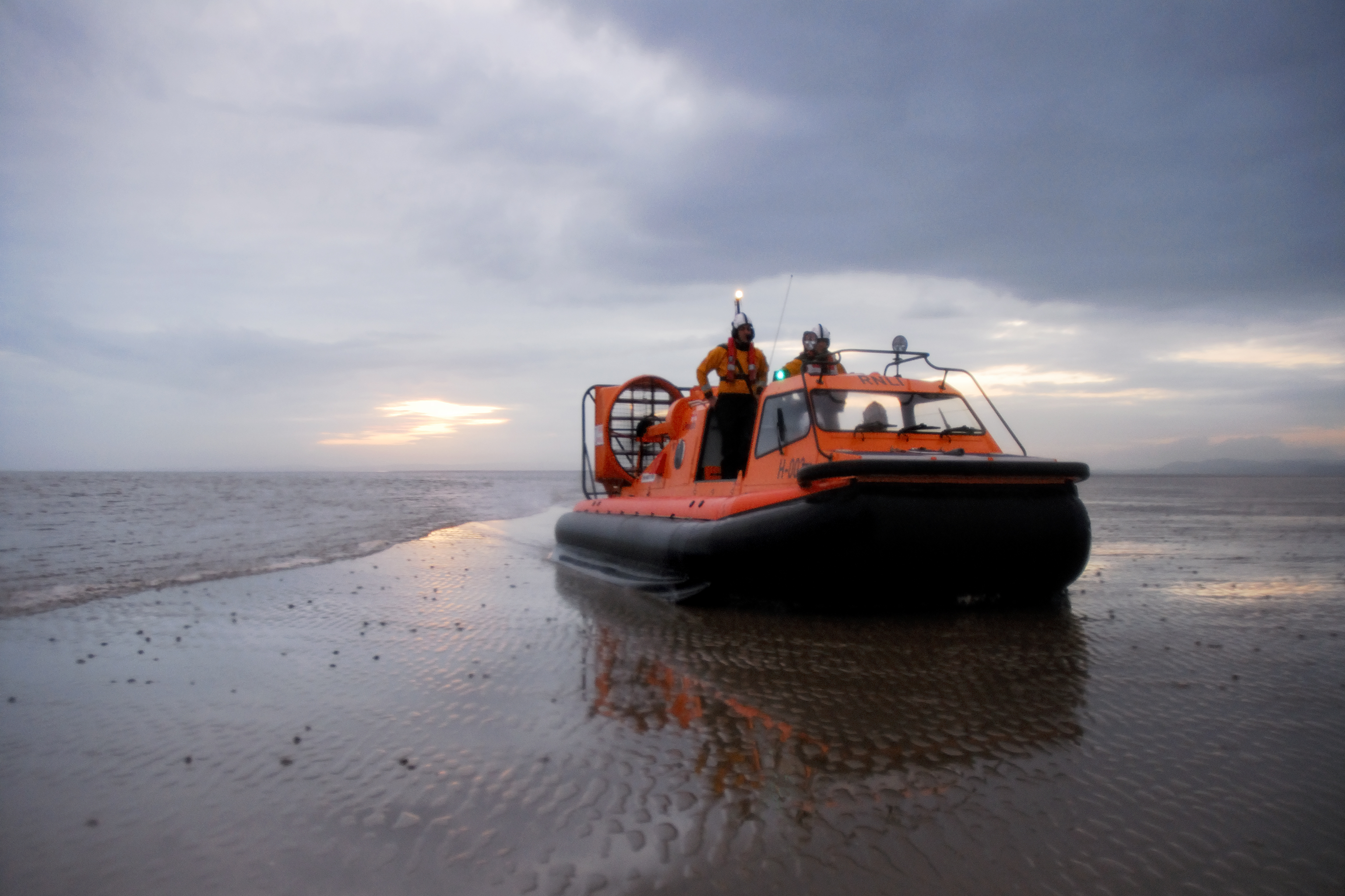 Morecambe RNLI hovercraft