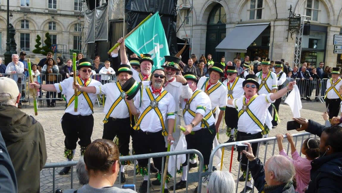 Morris Men performing in Eastbourne