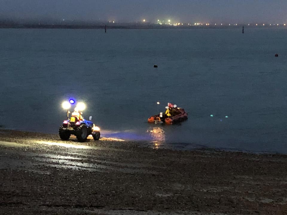 Launch Calshot RNLI D Class Lifeboat
