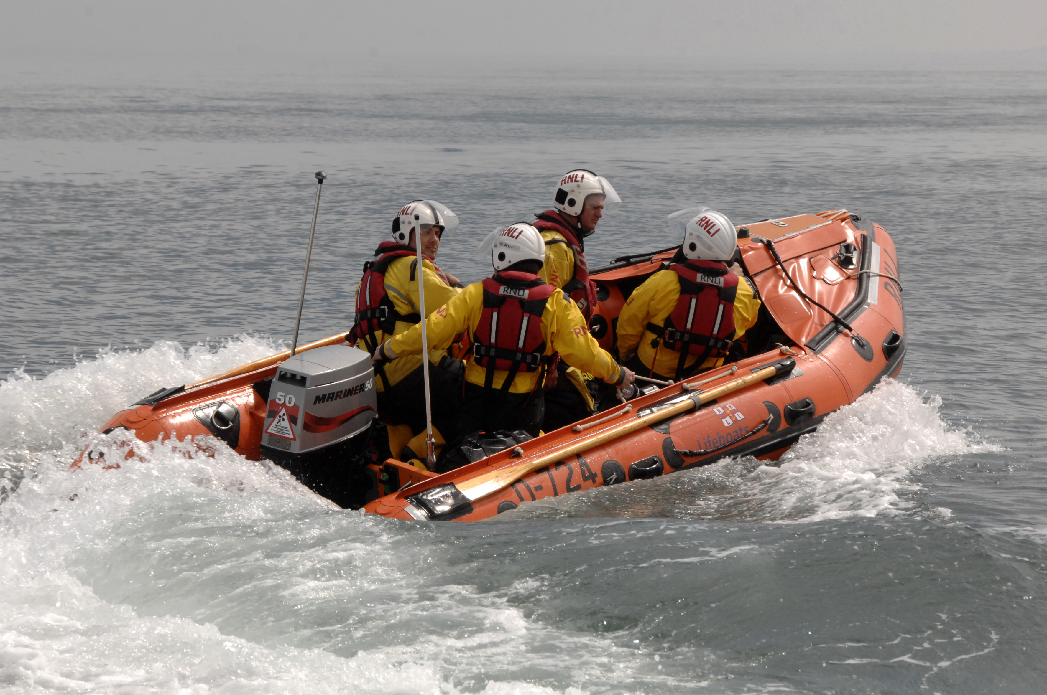 Archive image of Scarborough RNLI’s inshore lifeboat