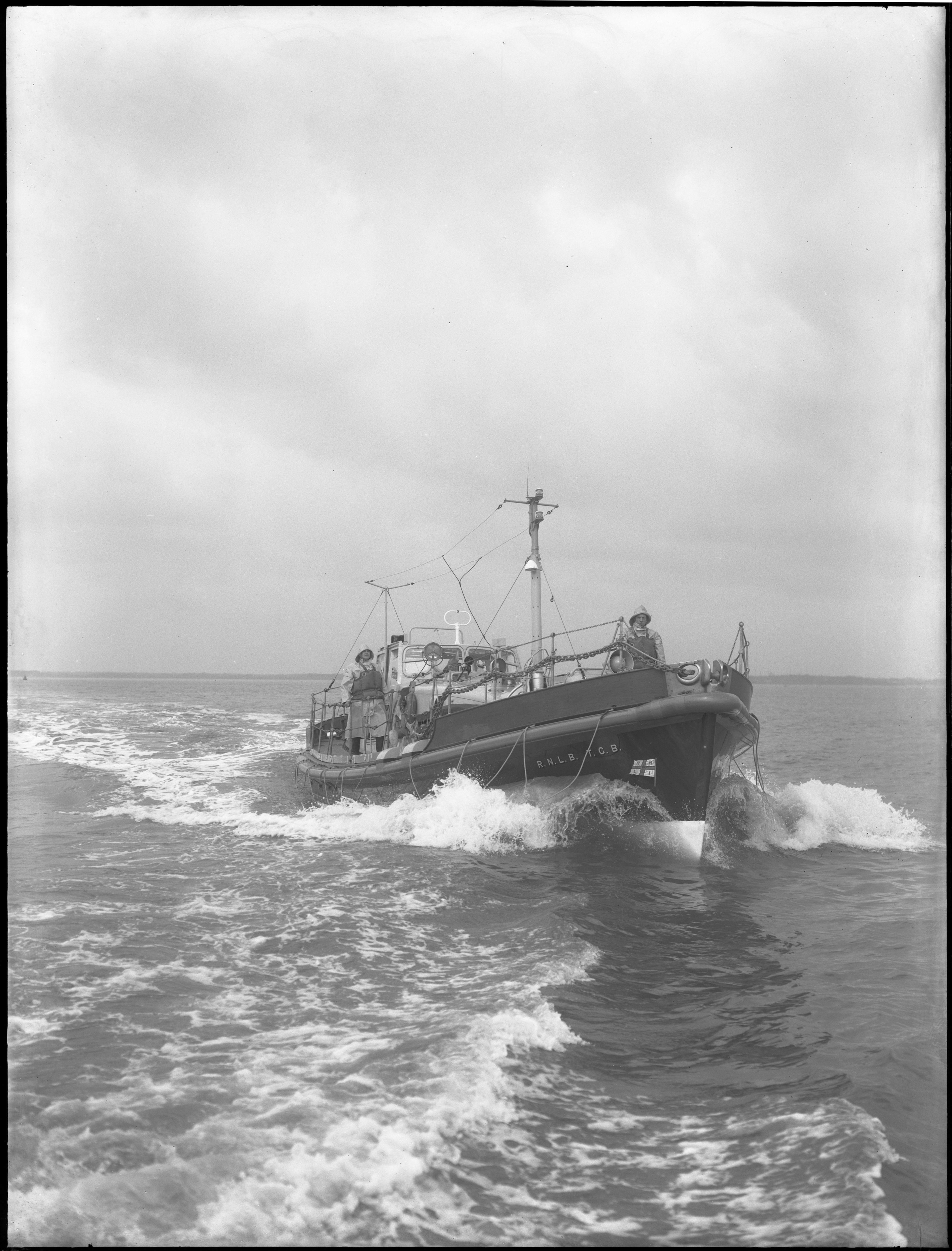 Longhope Lifeboat T.G.B. prior to the diaster in March 1969