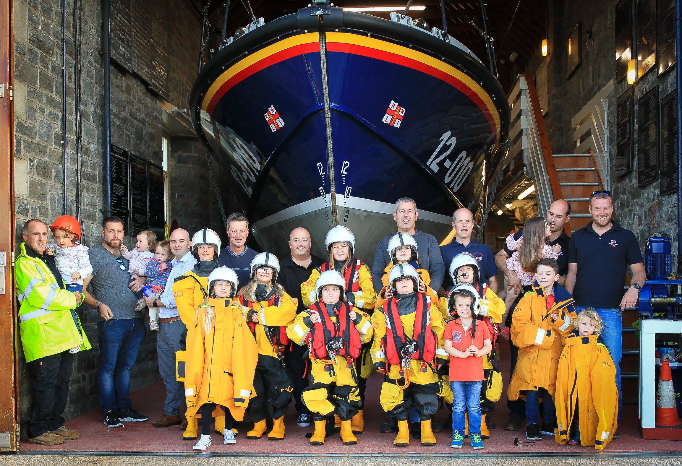 Future crew members at Pwllheli