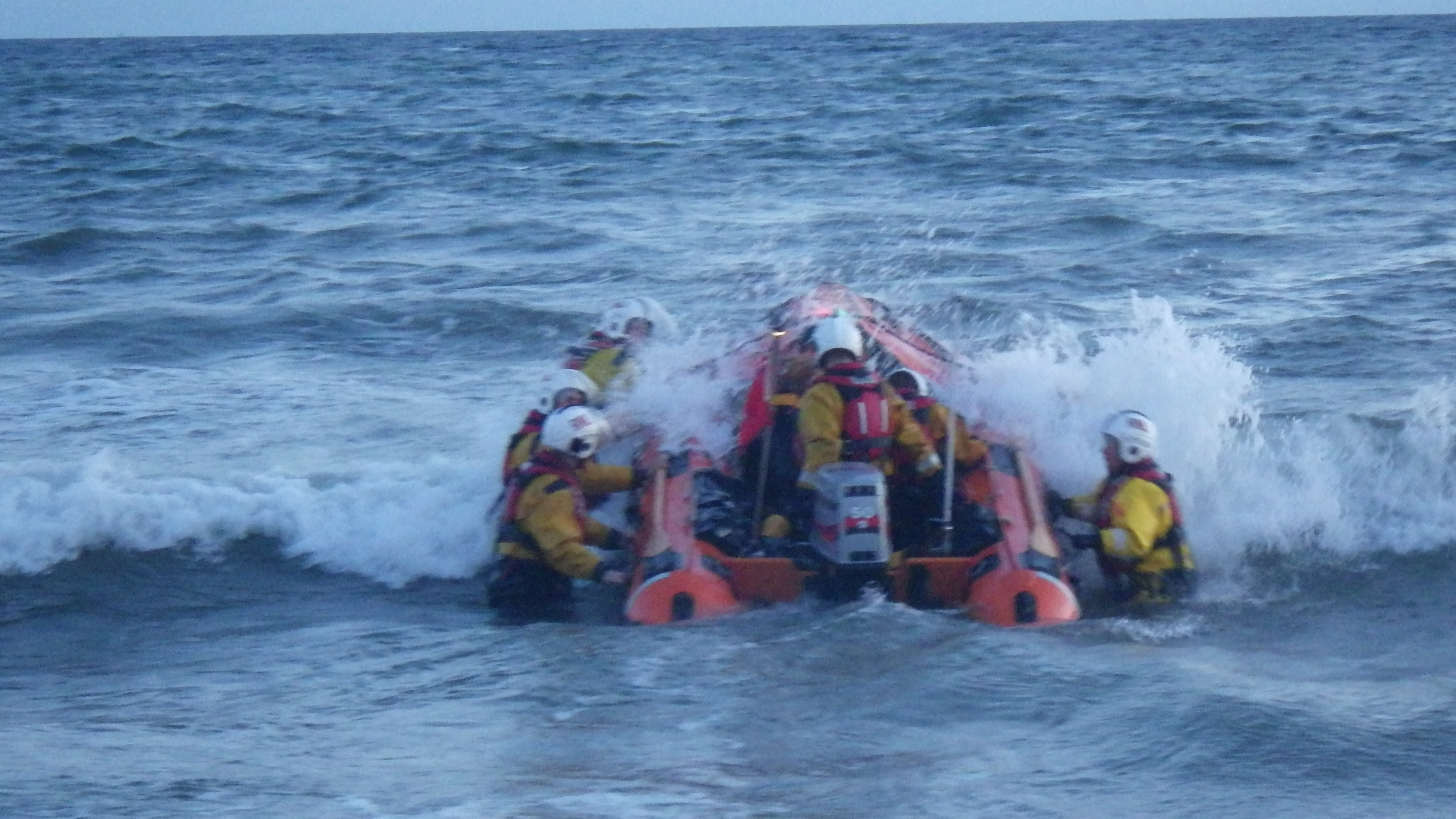 Off on a 'Shout' in a choppy sea