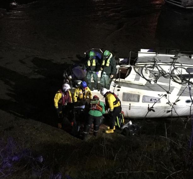 Multi-agency evacuation of casualty