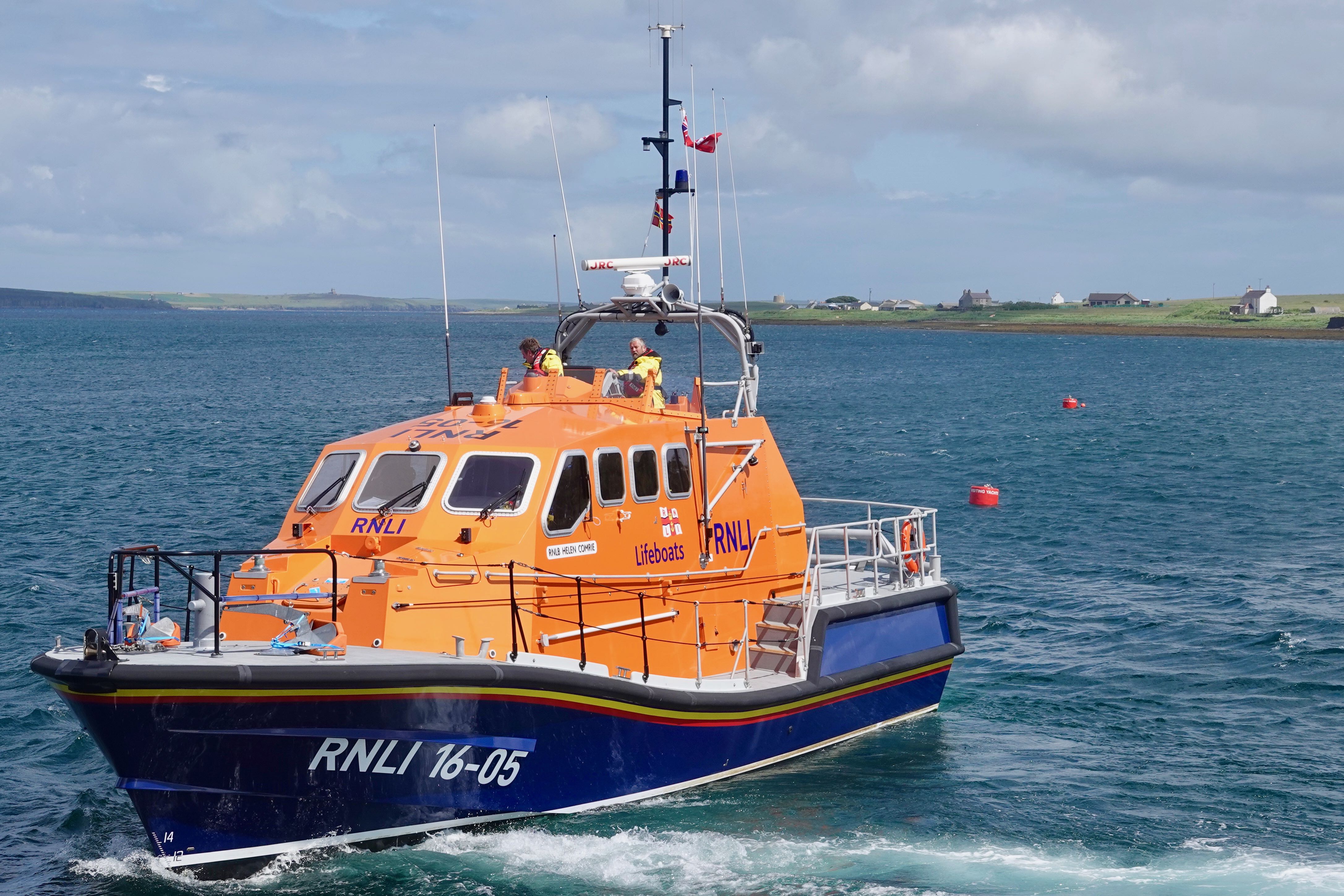 RNLI Longhope Helen Comrie
