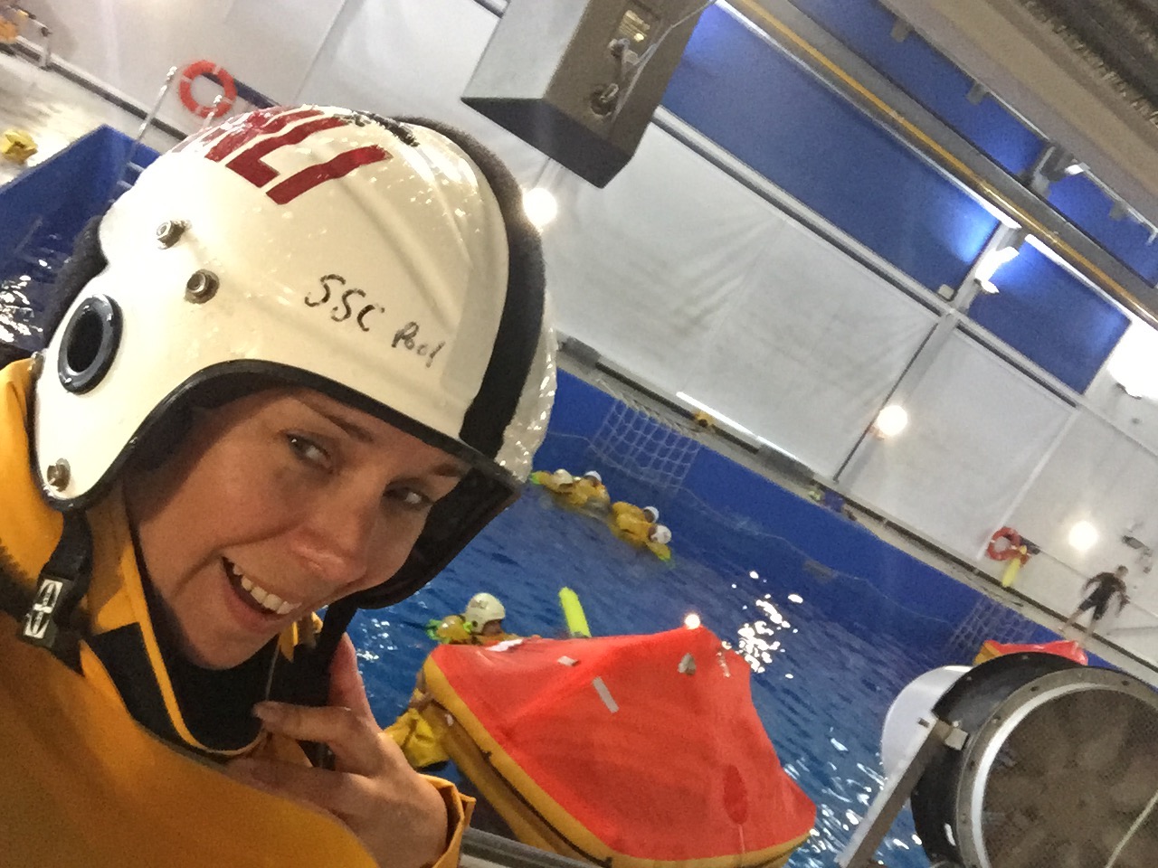Lu Shephard at RNLI College, Poole