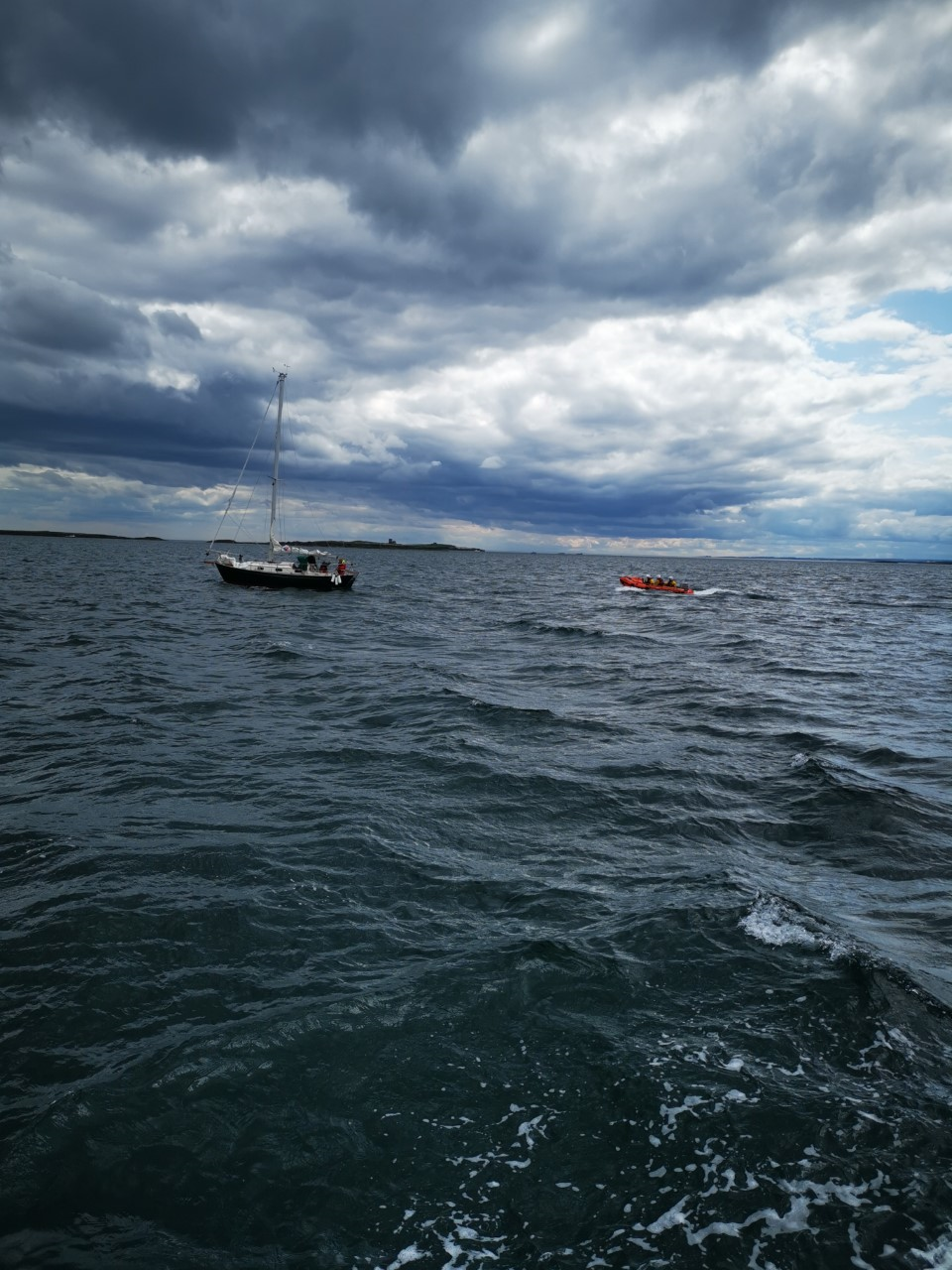 Casualty yacht and Seahouses ILB