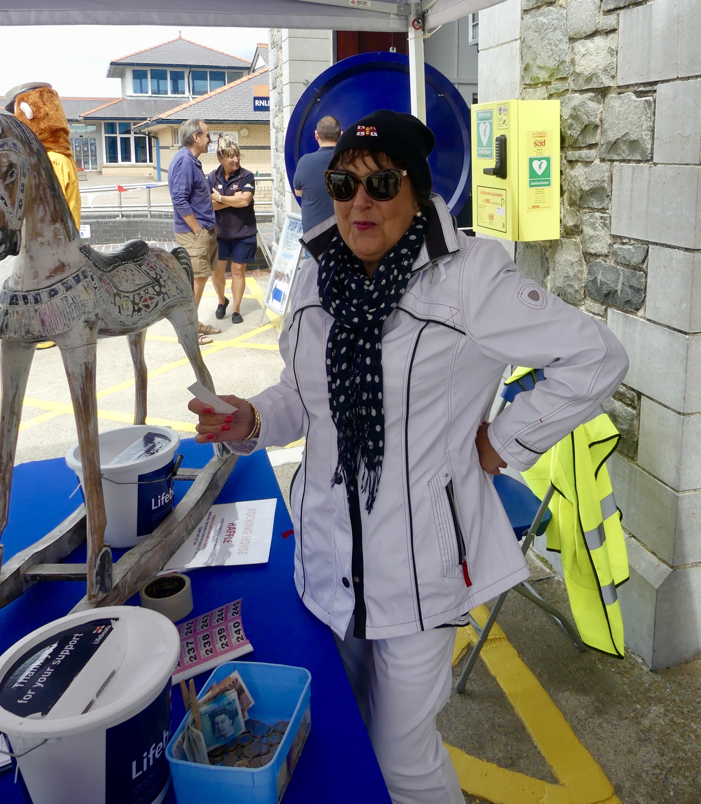 One of our fantastic volunteers