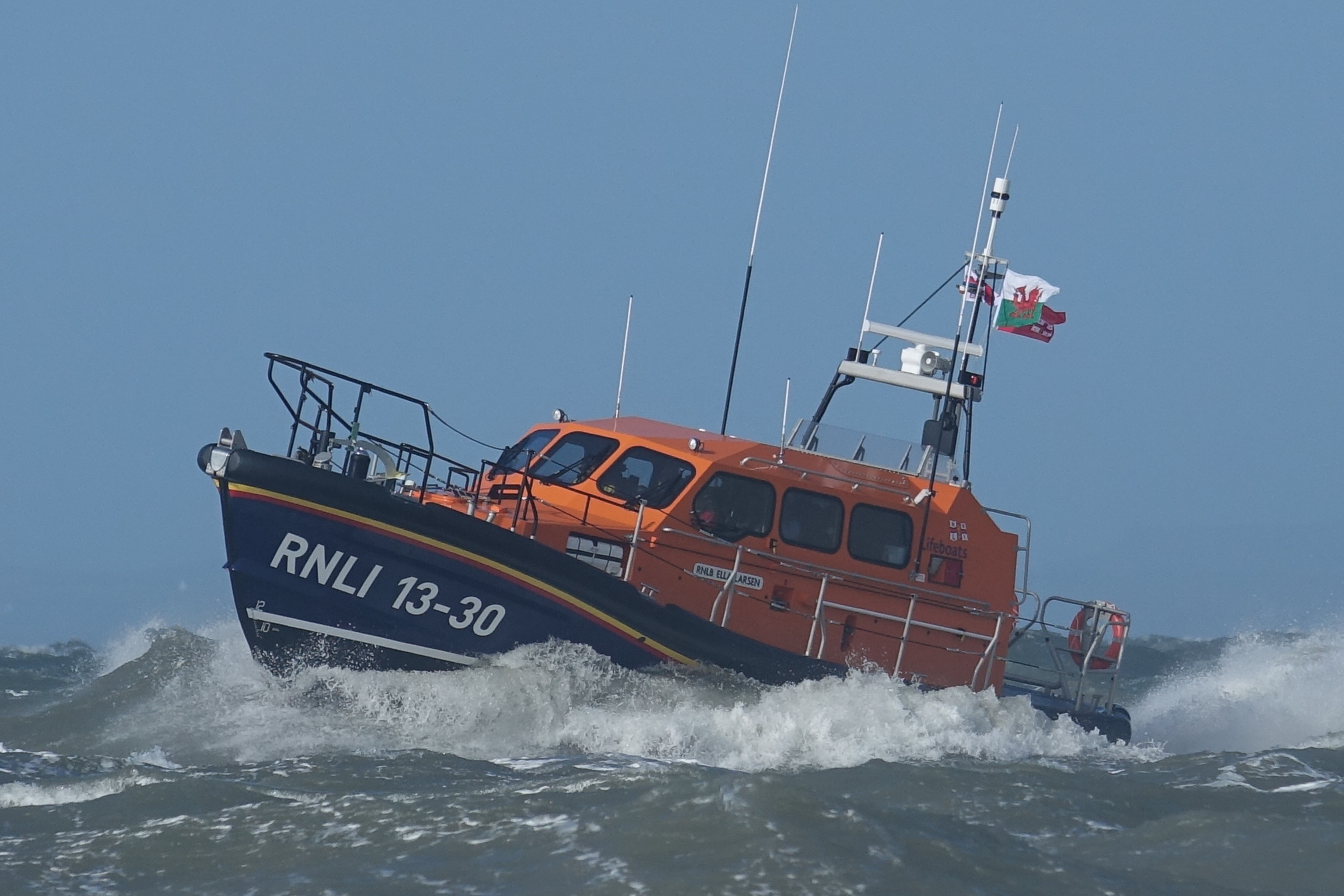 Barmouth's Shannon class lifeboat 
