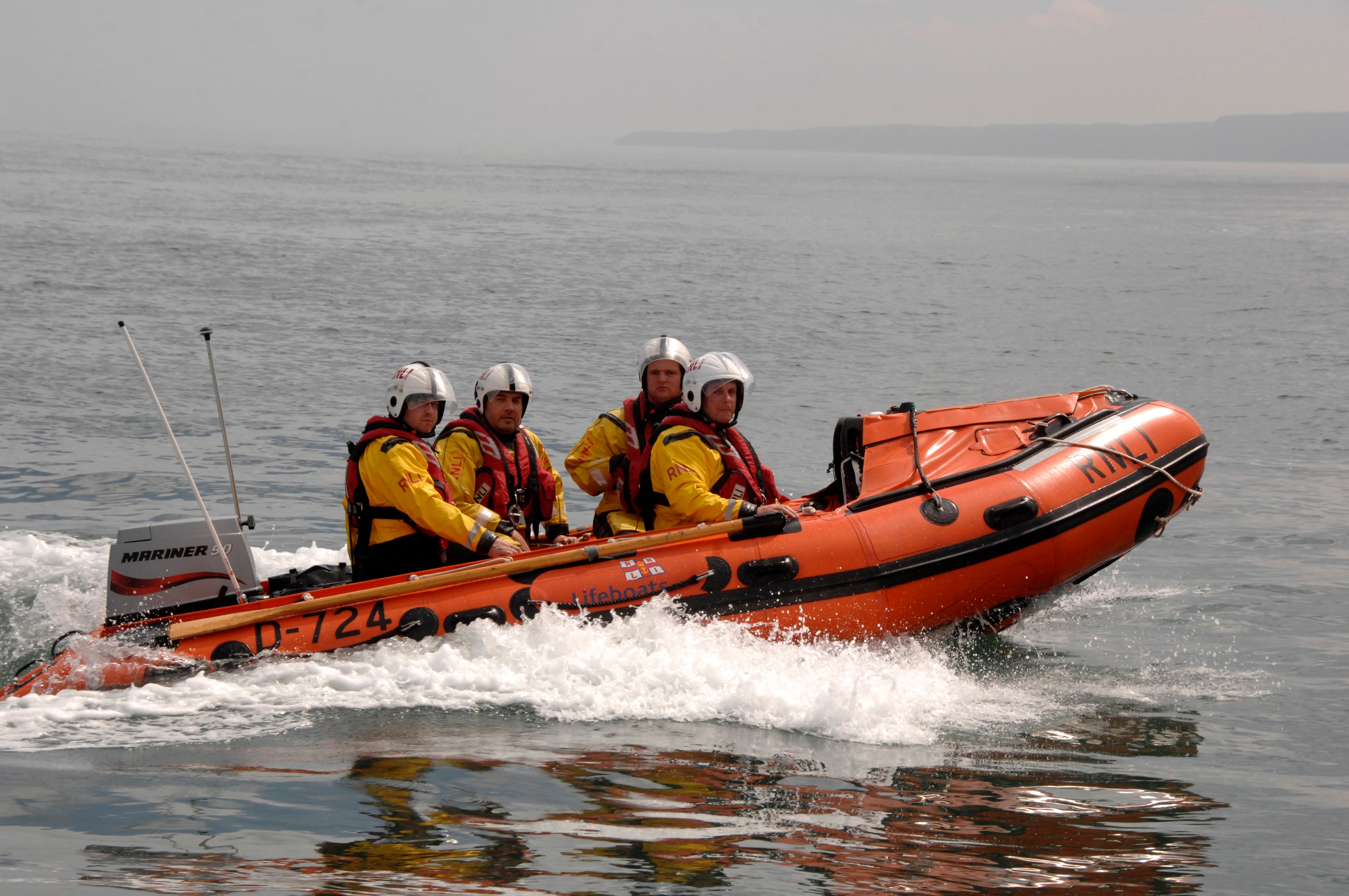 Scarborough RNLI inshore lifeboat