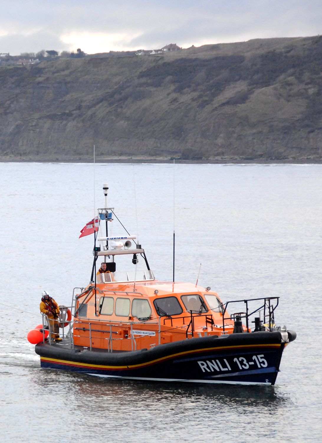 Scarborough RNLI’s all-weather Shannon lifeboat
