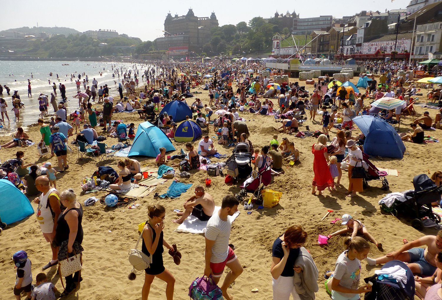 At least 10,000 people are thought to have taken part