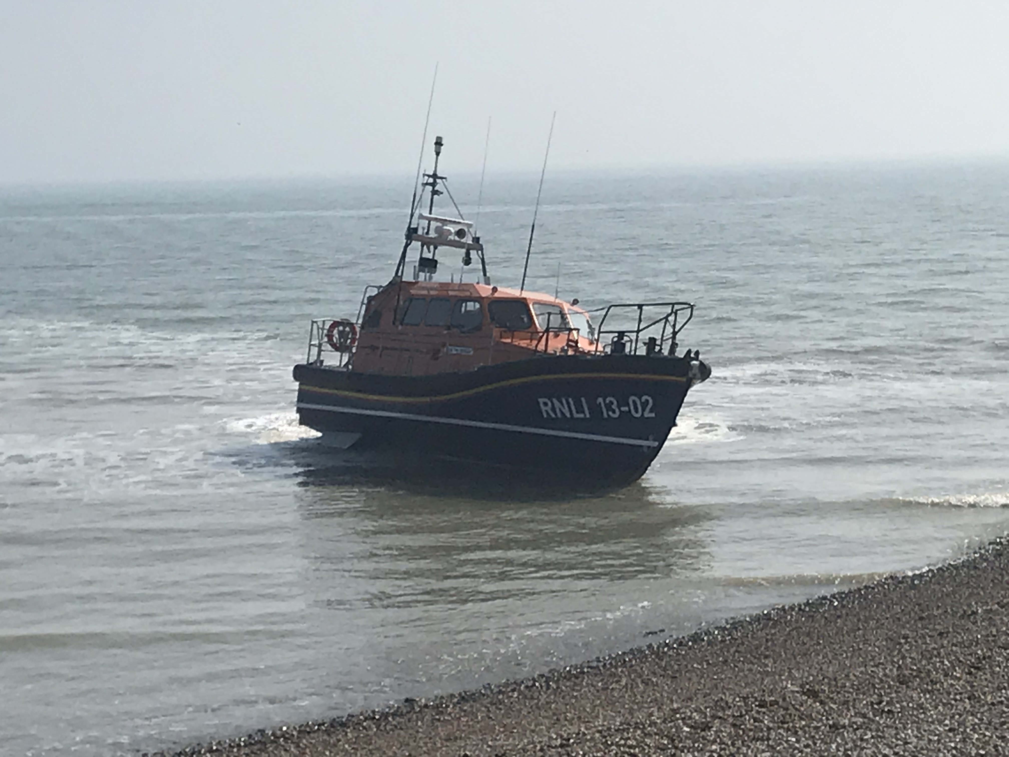 RNLB The Morrell returning from service 