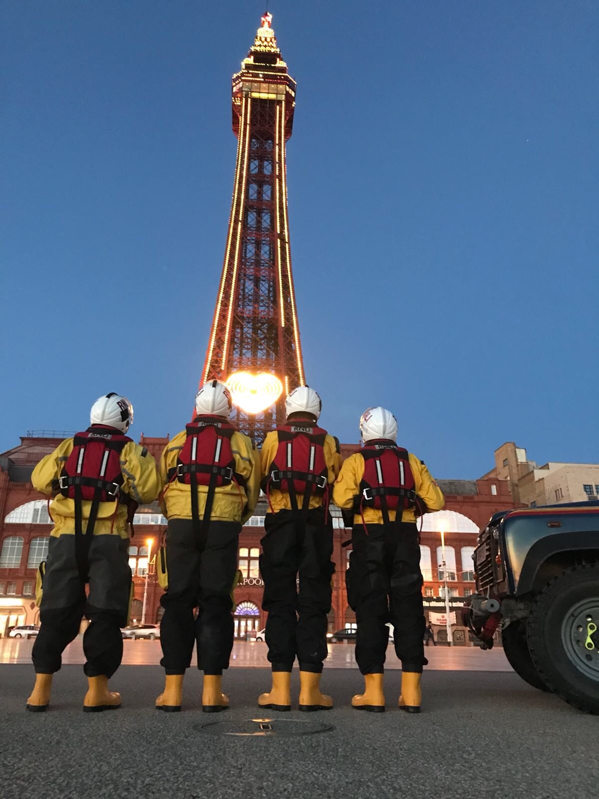Blackpool Tower is going yellow for Mayday once again