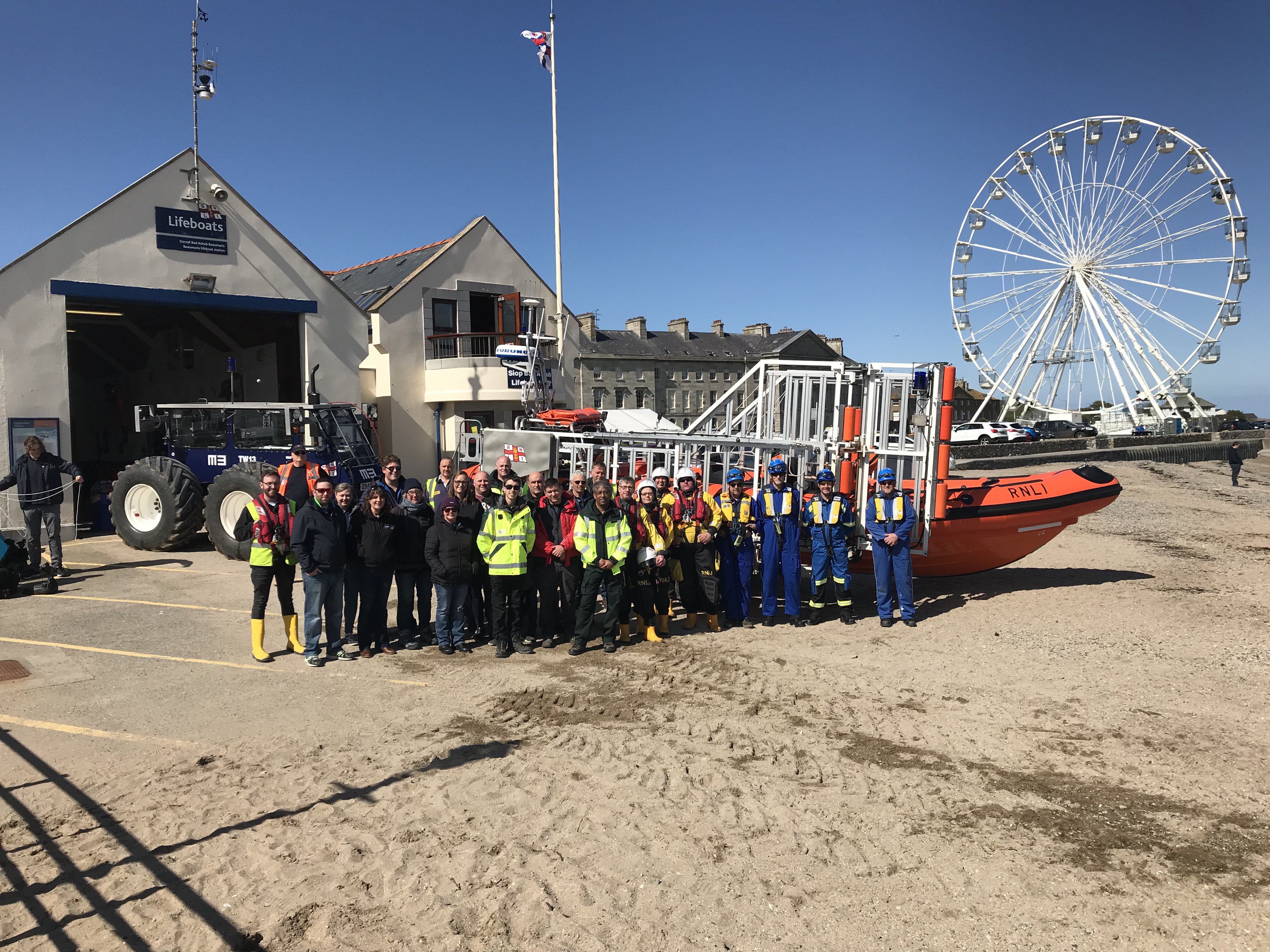 The people involved in the Multi Agency Training event on 4 May 2019