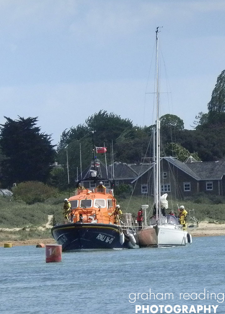 RNLB Alfred Albert Williams with Classic Dream alongside