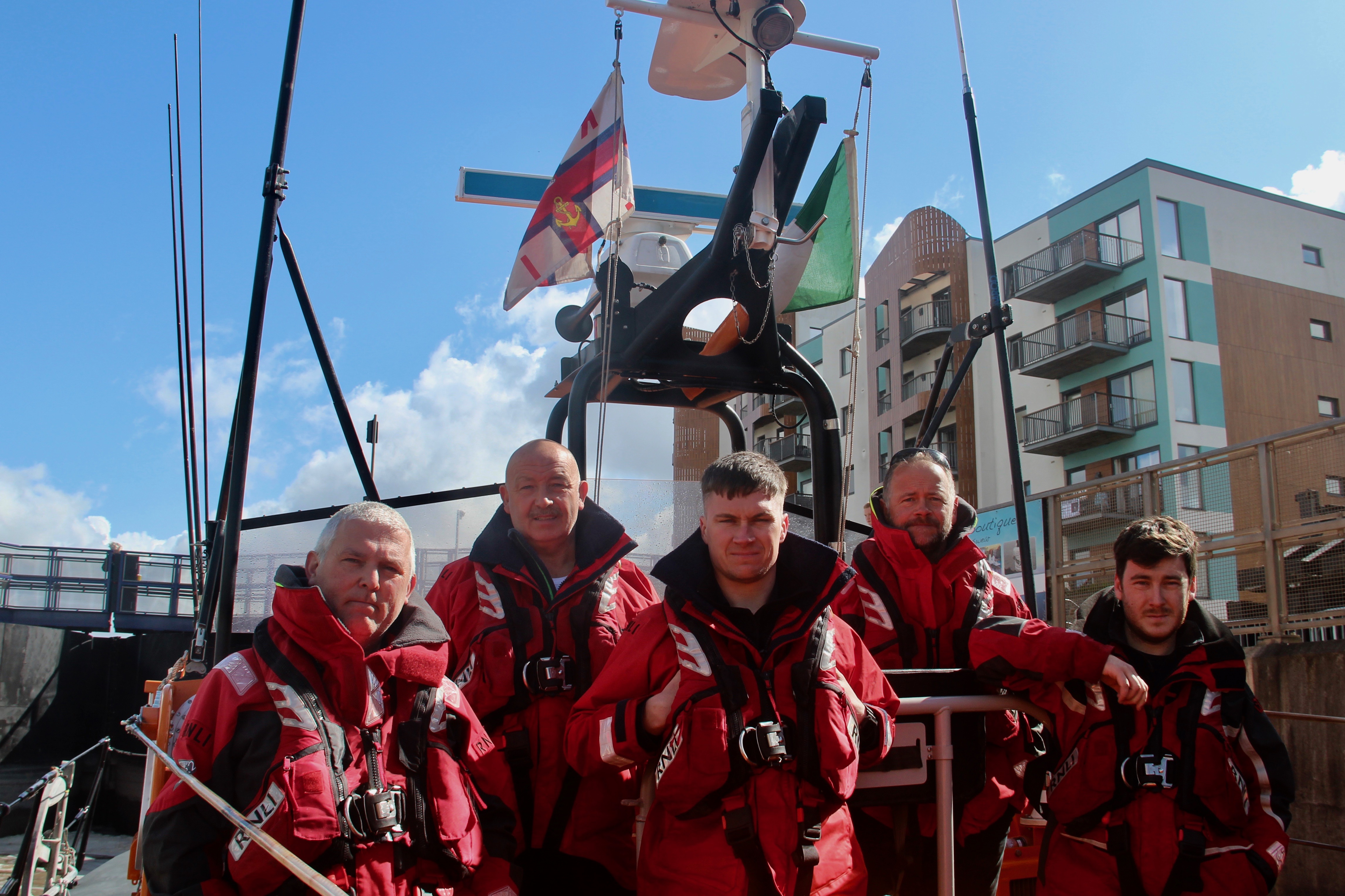 RNLI Wicklow crew