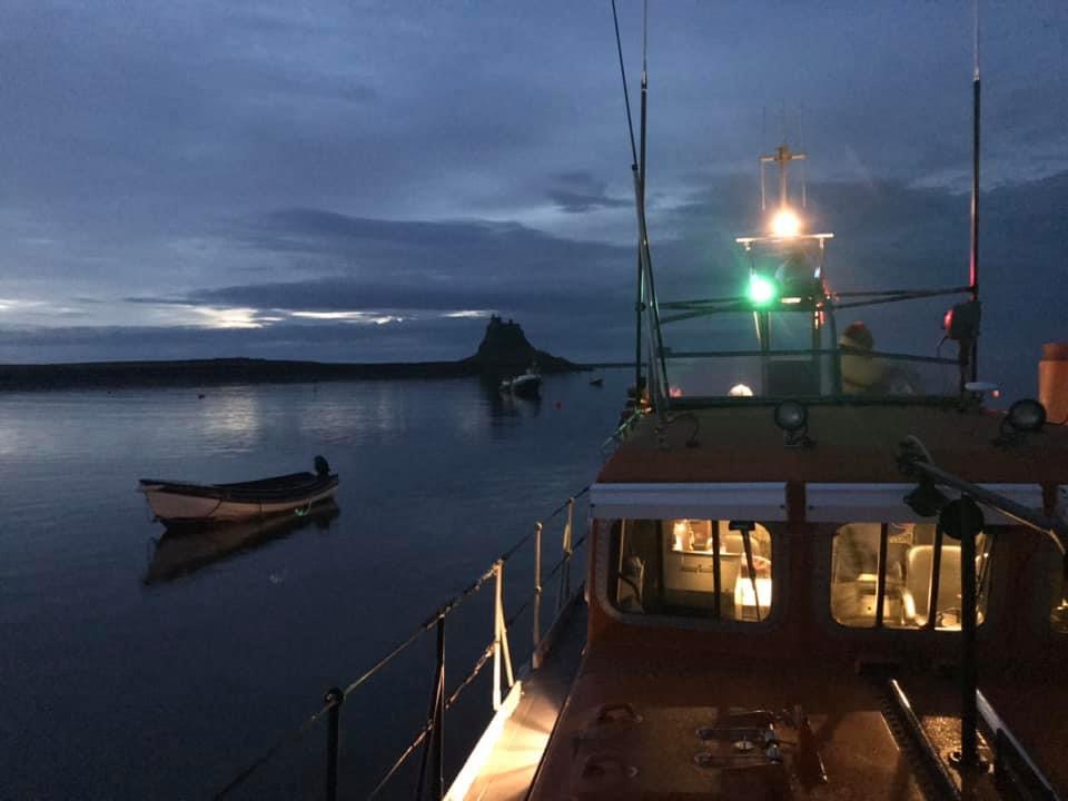 Assisting Emergency Services to Holy island