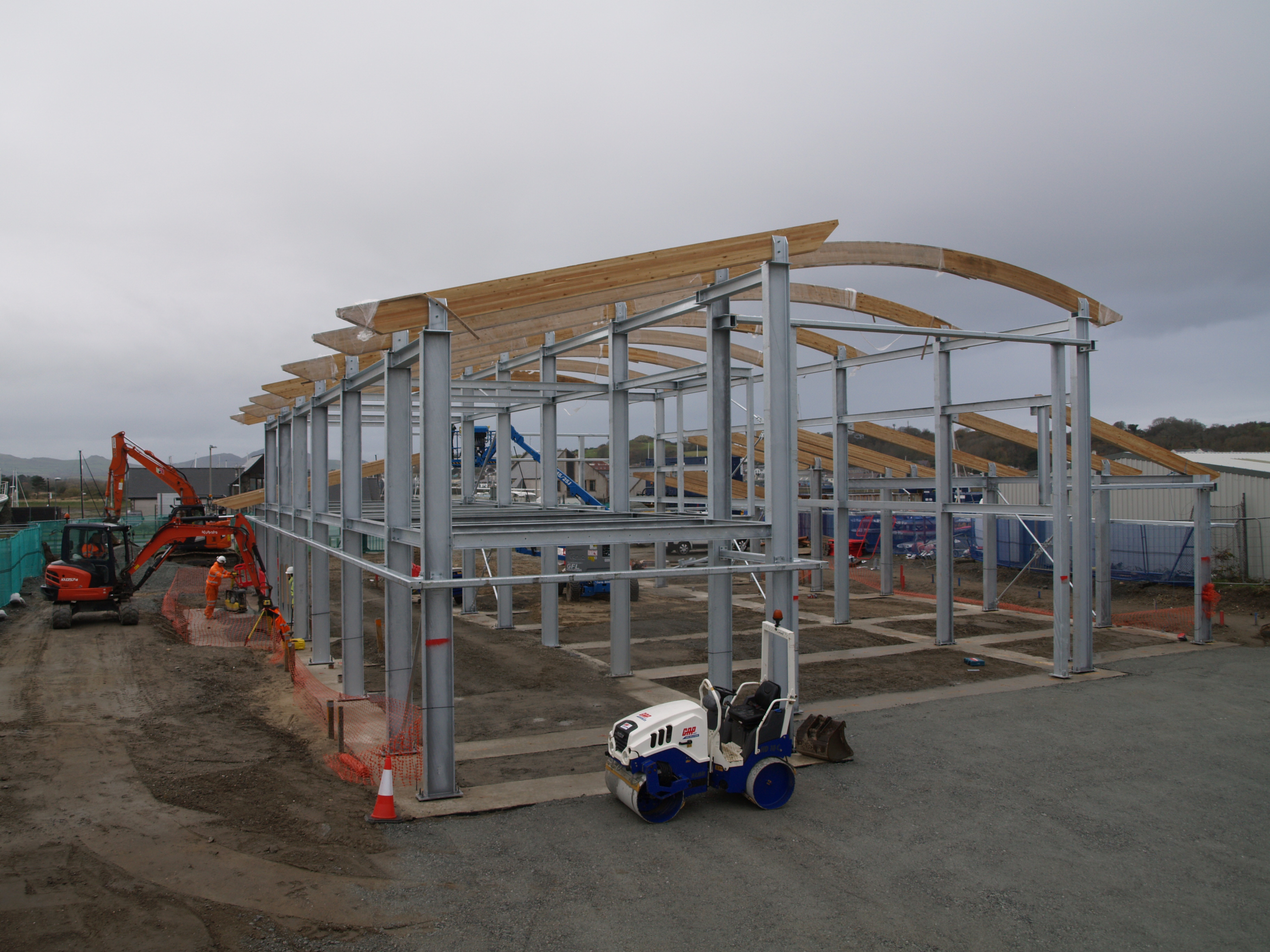 New Boathouse from entrance 