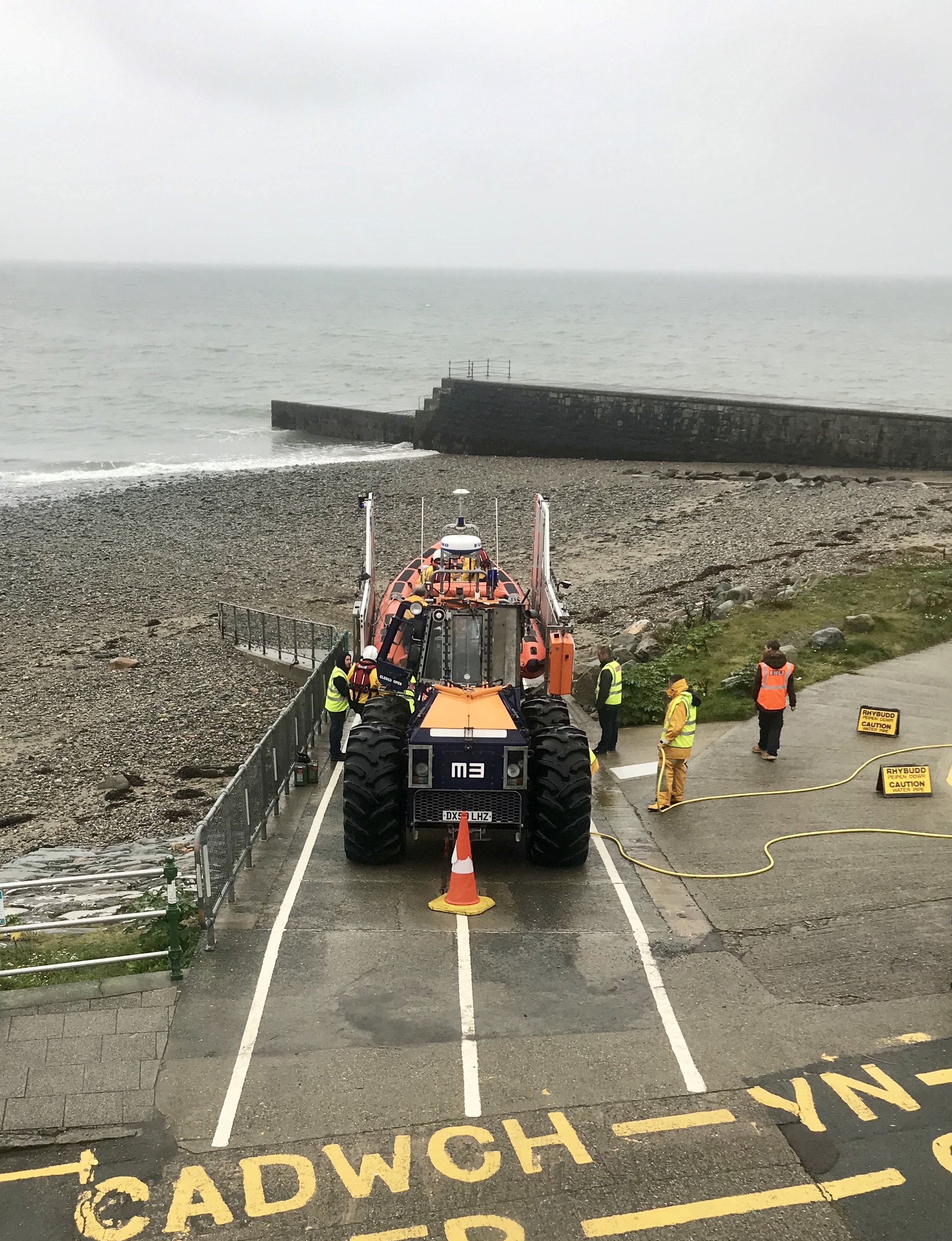 Washing down the Lifeboat