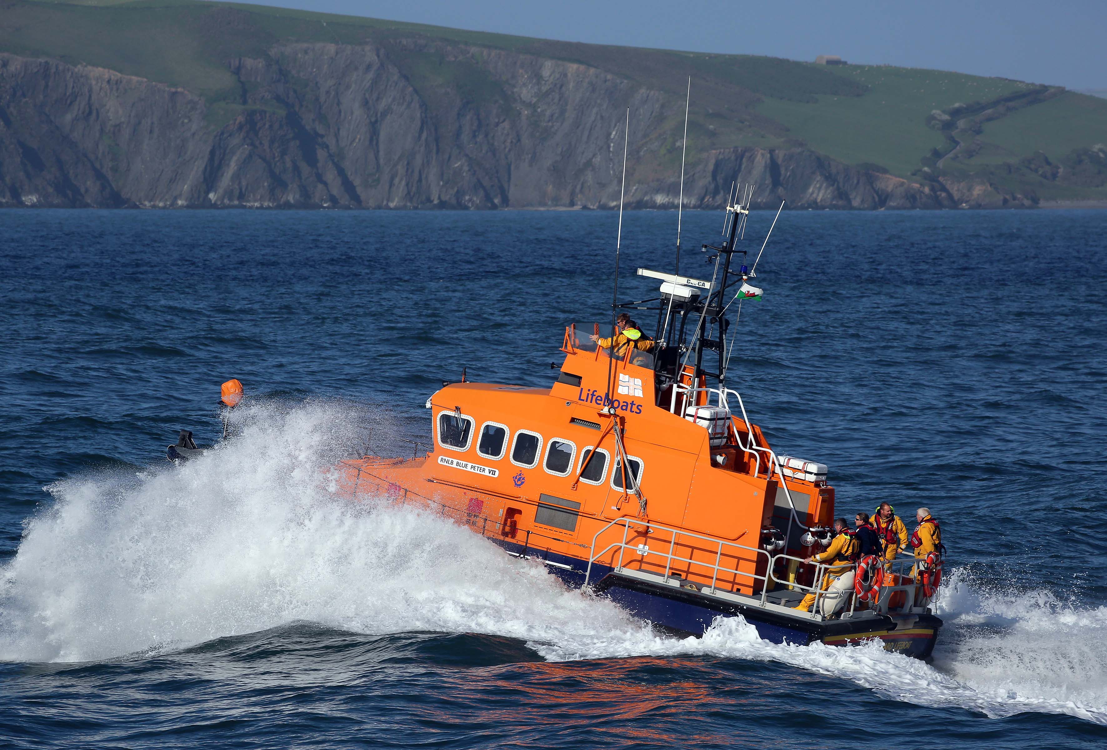 Fishguard all-weather lifeboat