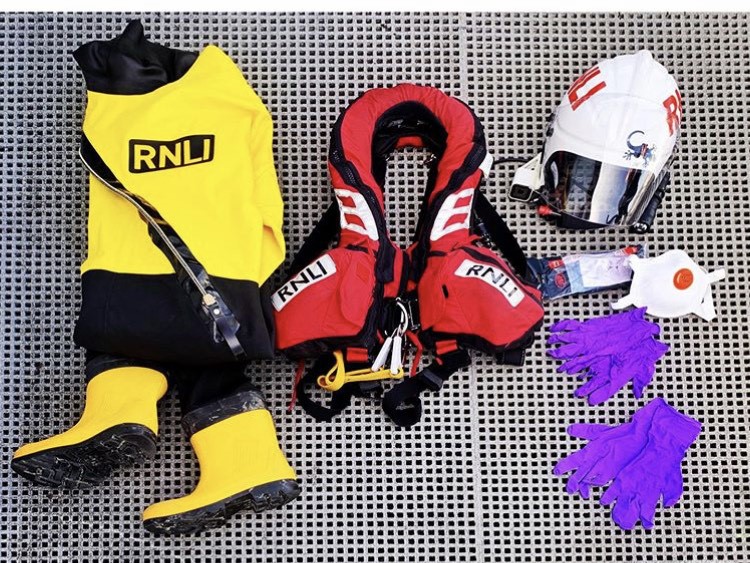PPE for Thames lifeboat crew