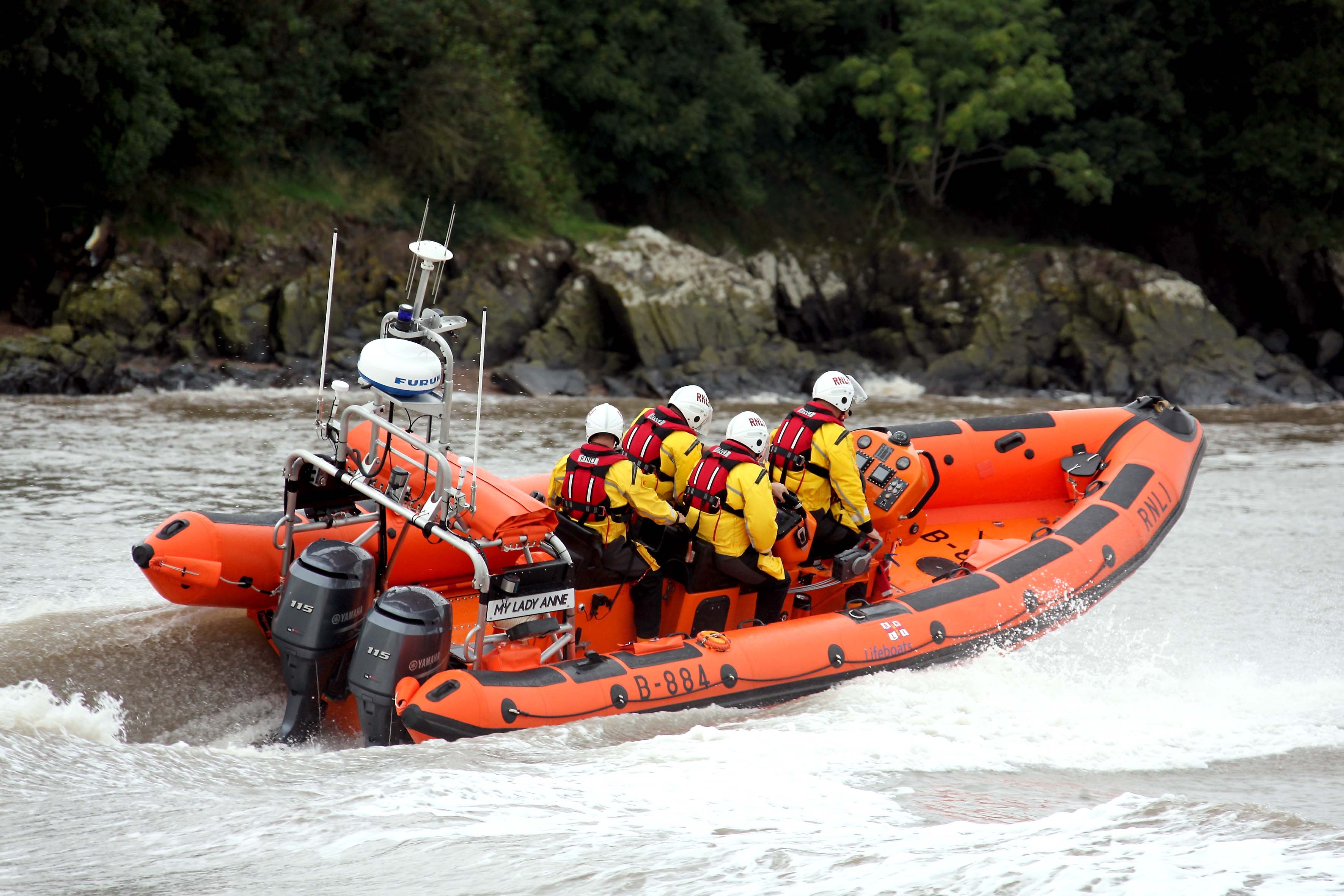 My Lady Anne, Atlantic 85 class lifeboat now based at Portishead ©NicholasLeach