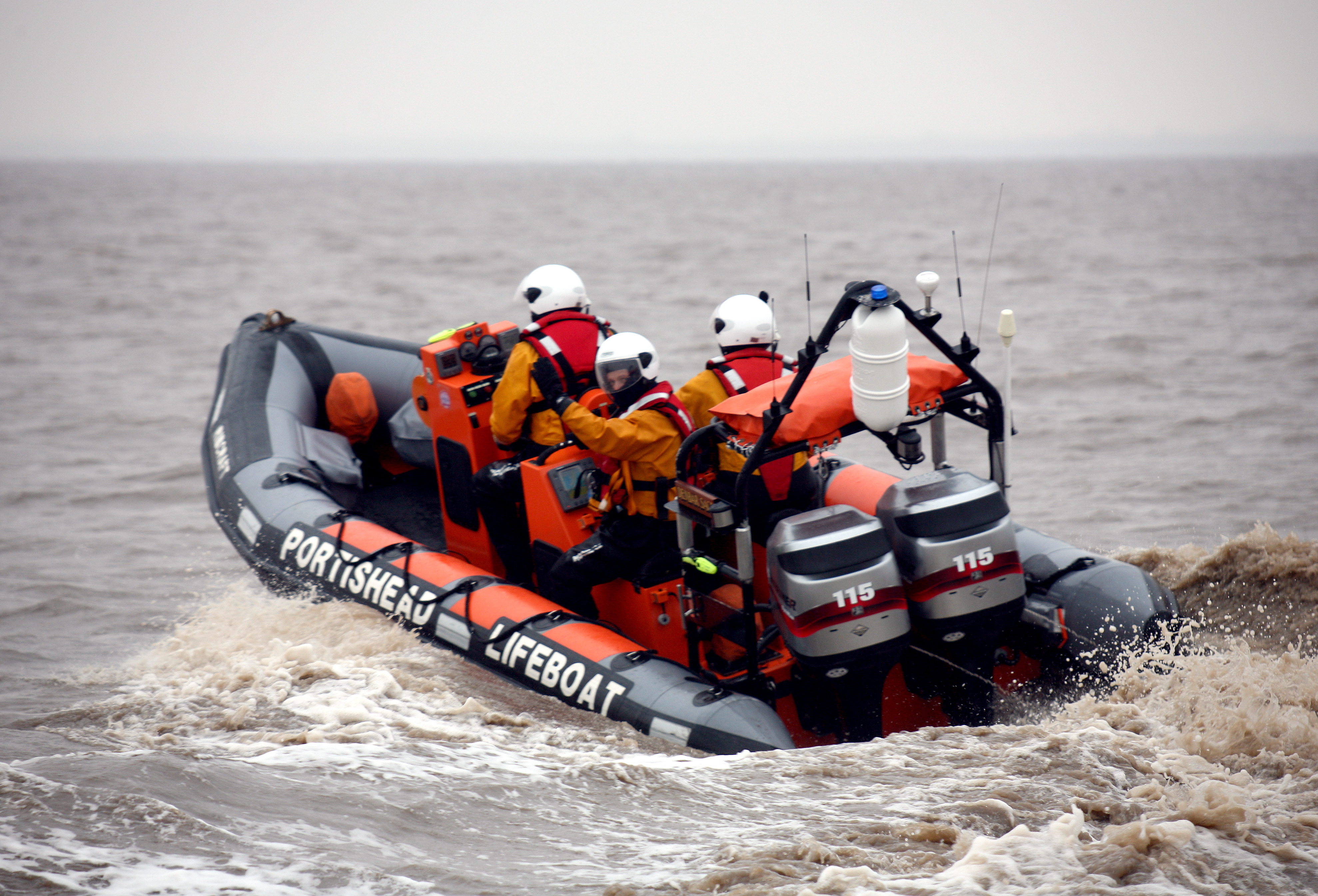 Denbar Sage lifeboat based at Sugar Loaf Beach ©MikeLindsay