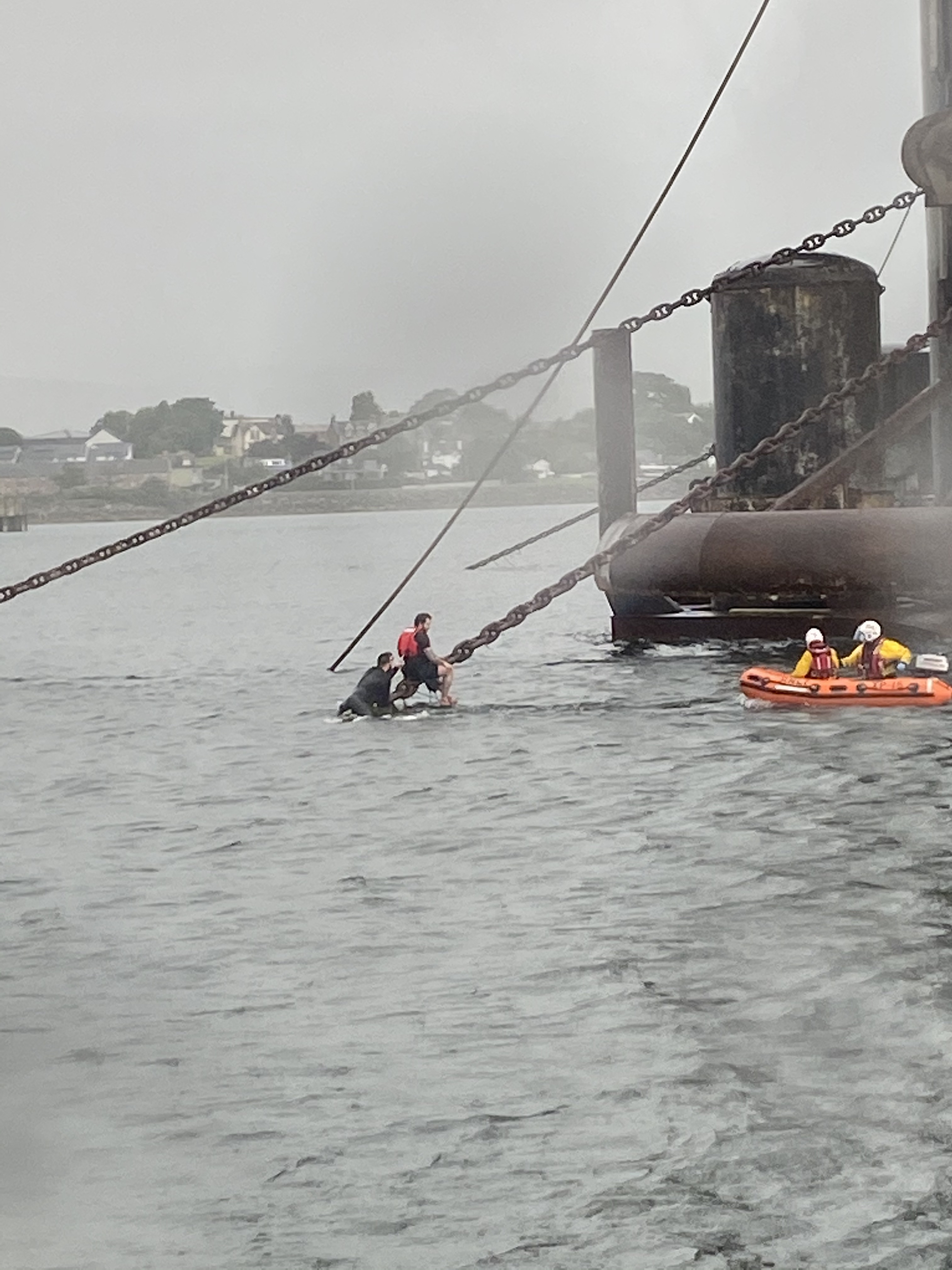 Stranded on Anchor Chain with XP Recovery