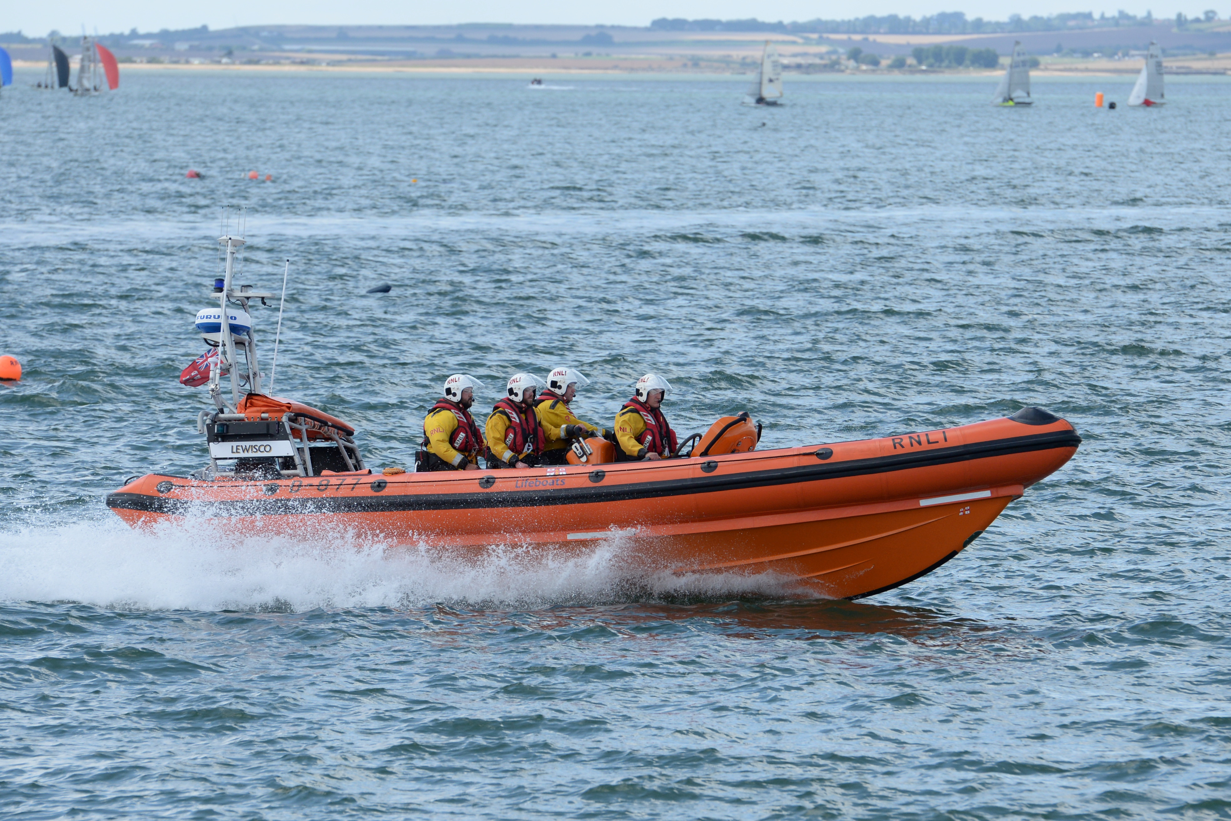 Lewisco, the Whitstable Atlantic 85 lifeboat.