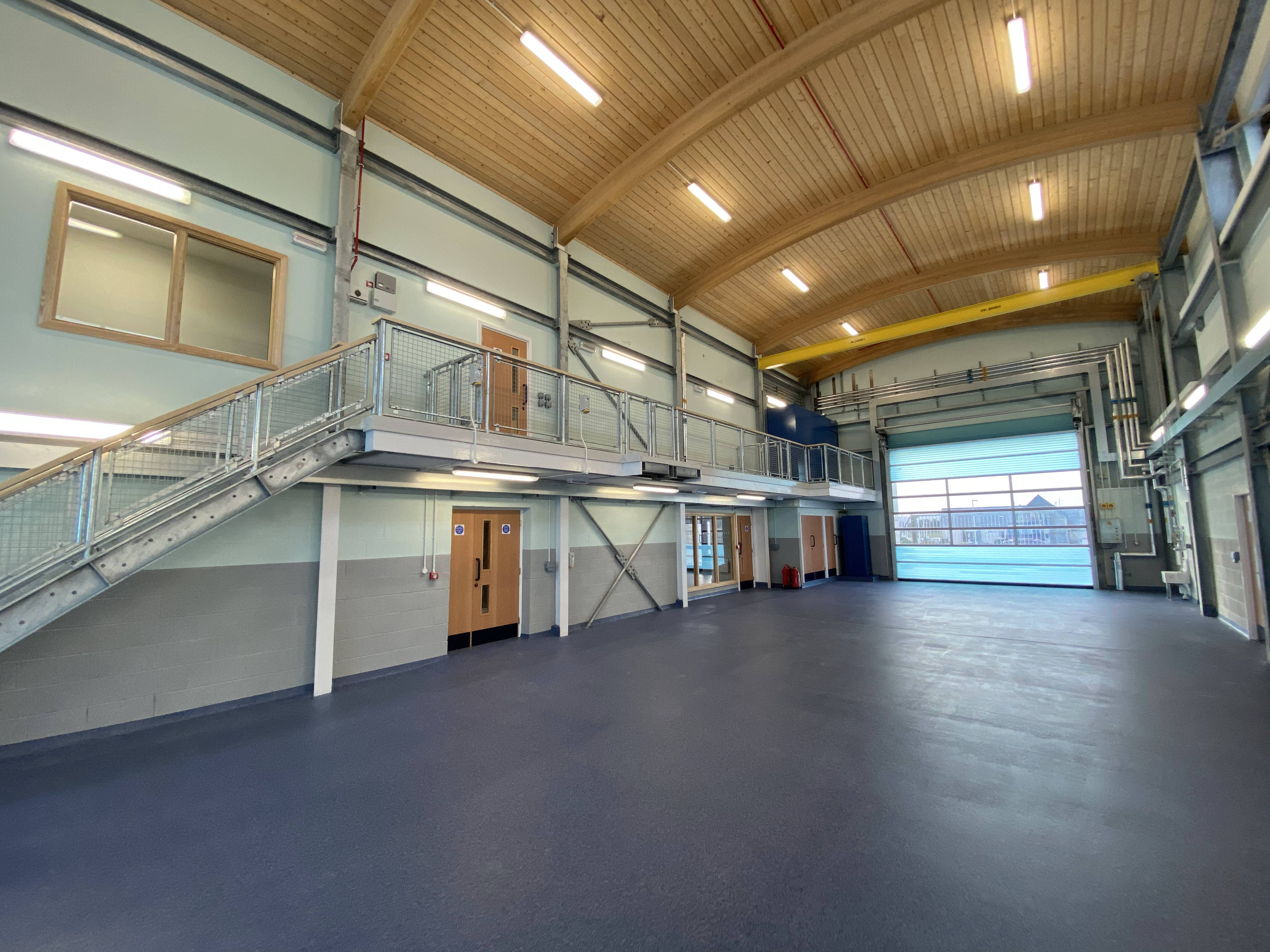 Boathall looking from sea to road