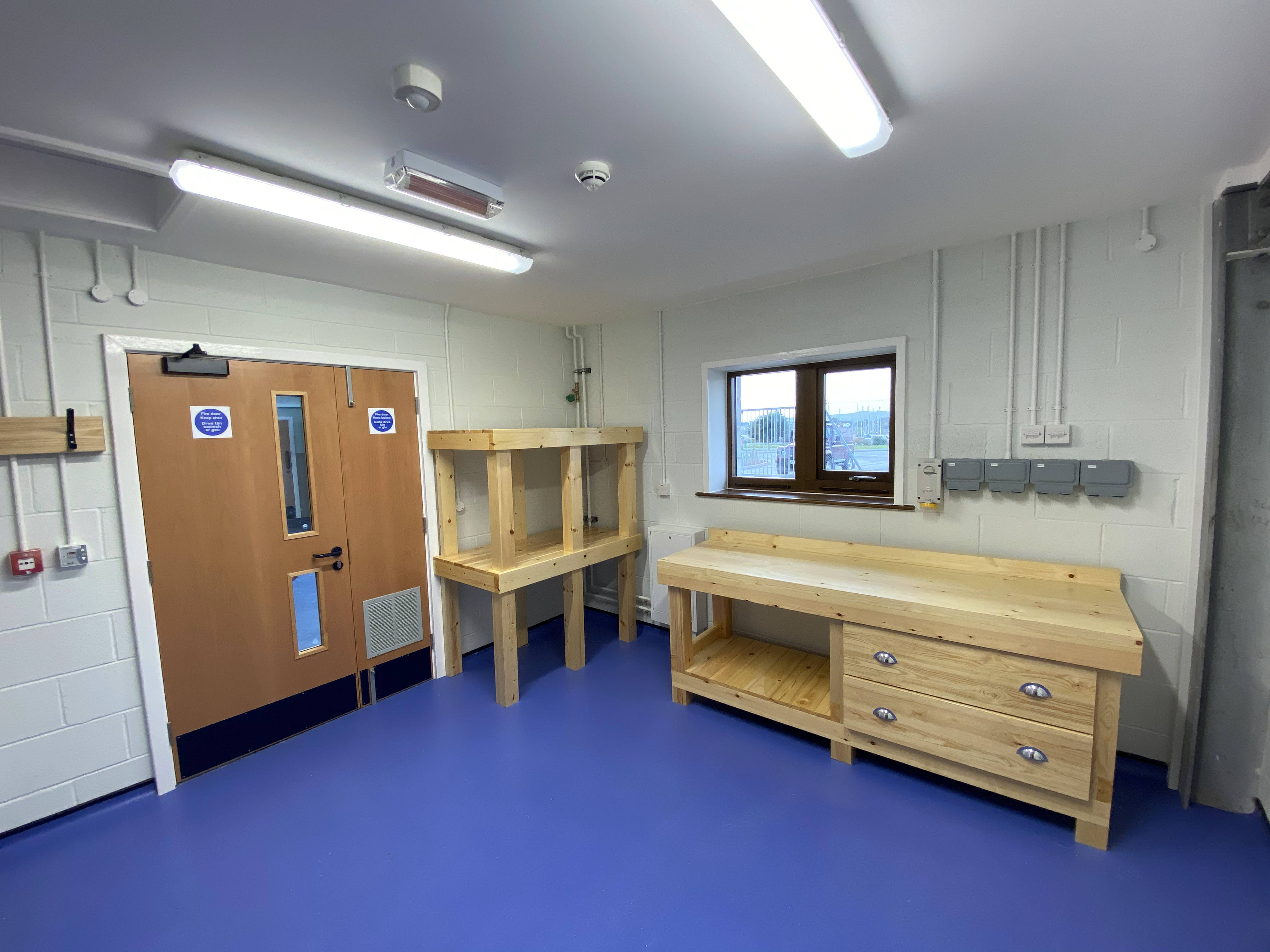 Workshop ready to be kitted out