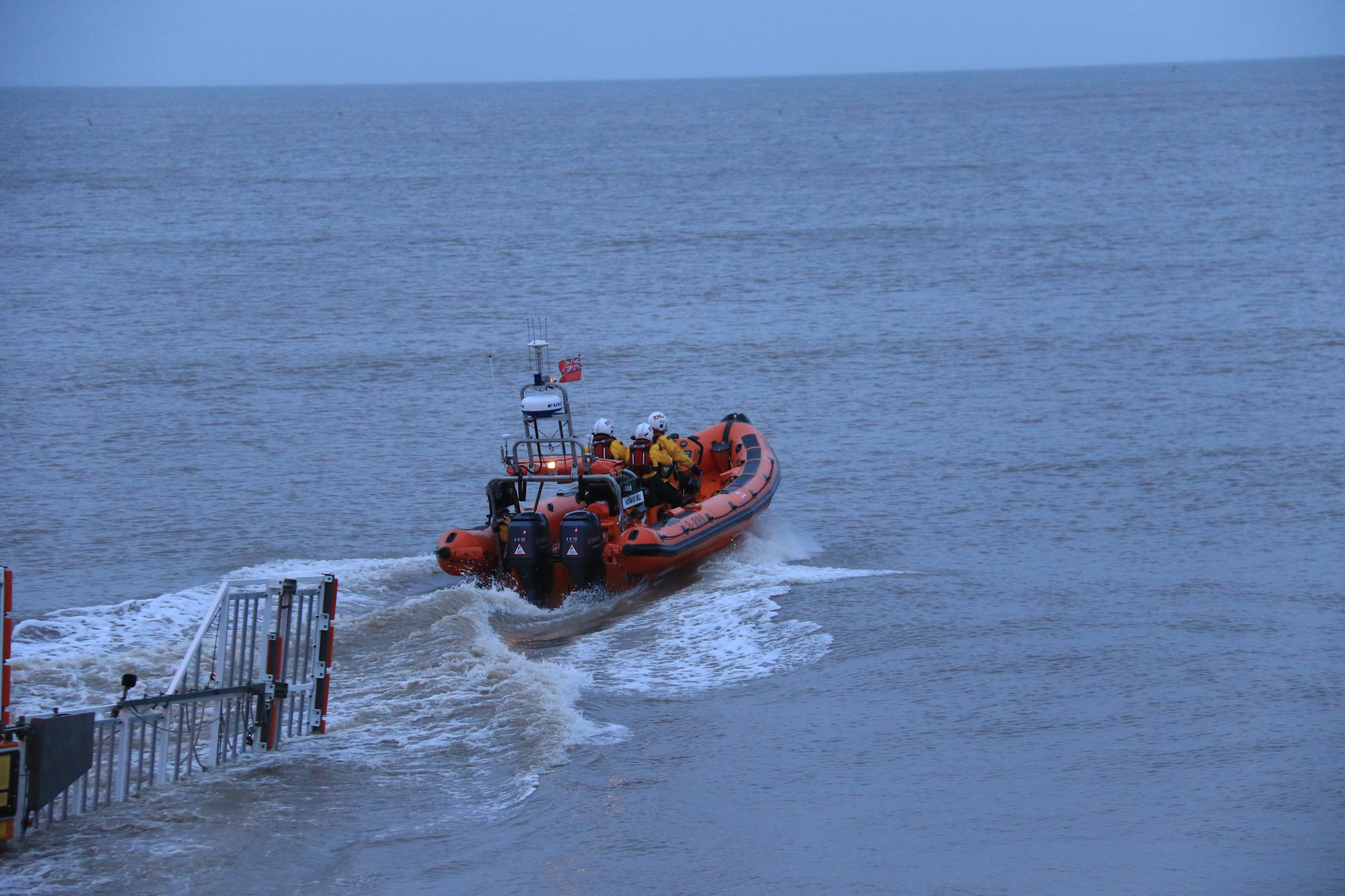 Howard Bell setting out on serach for missing person