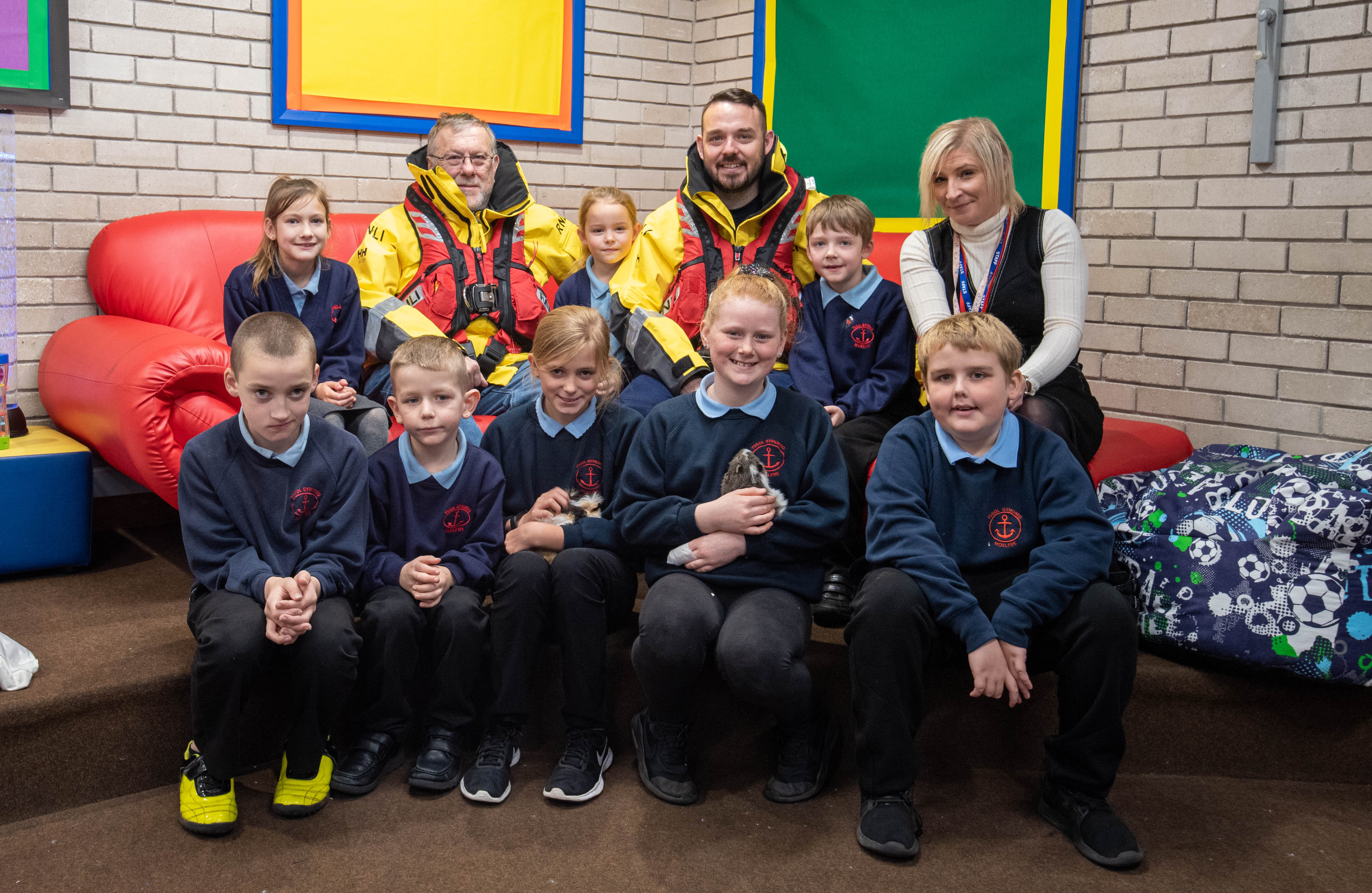 Moelfre lifeboats have fluffy namesakes