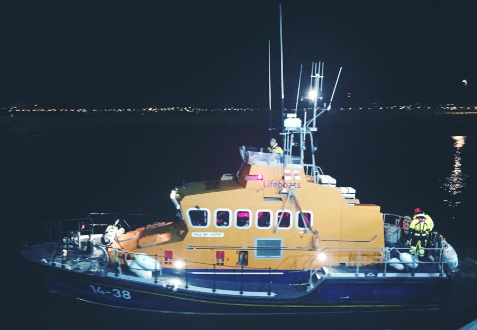 Troon RNLI all-weather lifeboat 'RNLB Jim Moffat'