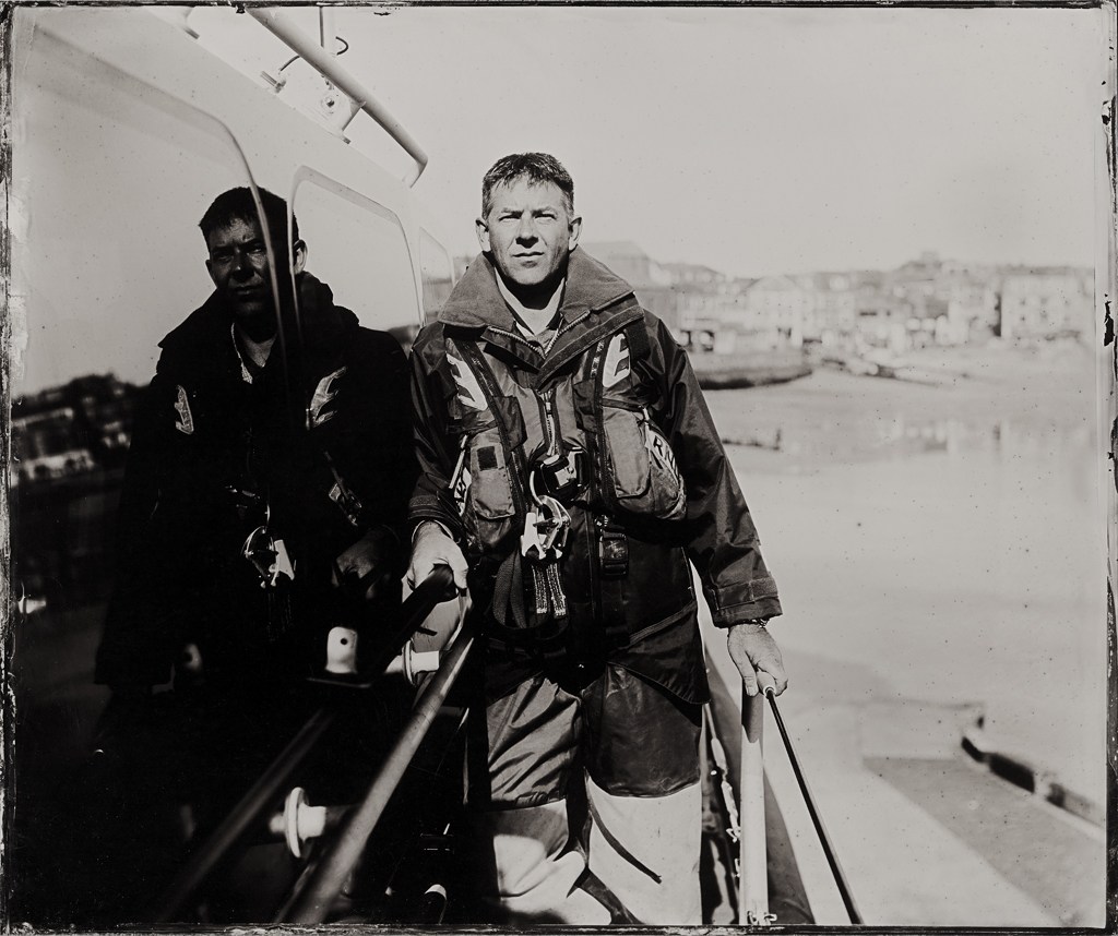 Rob Cocking St ives Current Coxswain – Image Jack Lowe for the RNLI