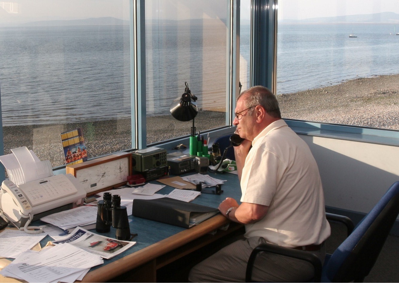 Michael Guy, Chairman of Morcambe RNLI