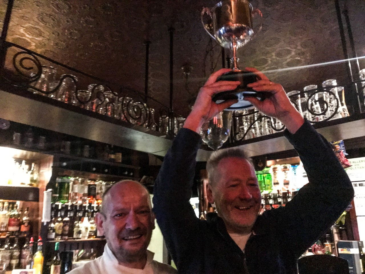Tobermory RNLI's new World Mince and Tattie Champion, Tony 'Kiwi' Spillane