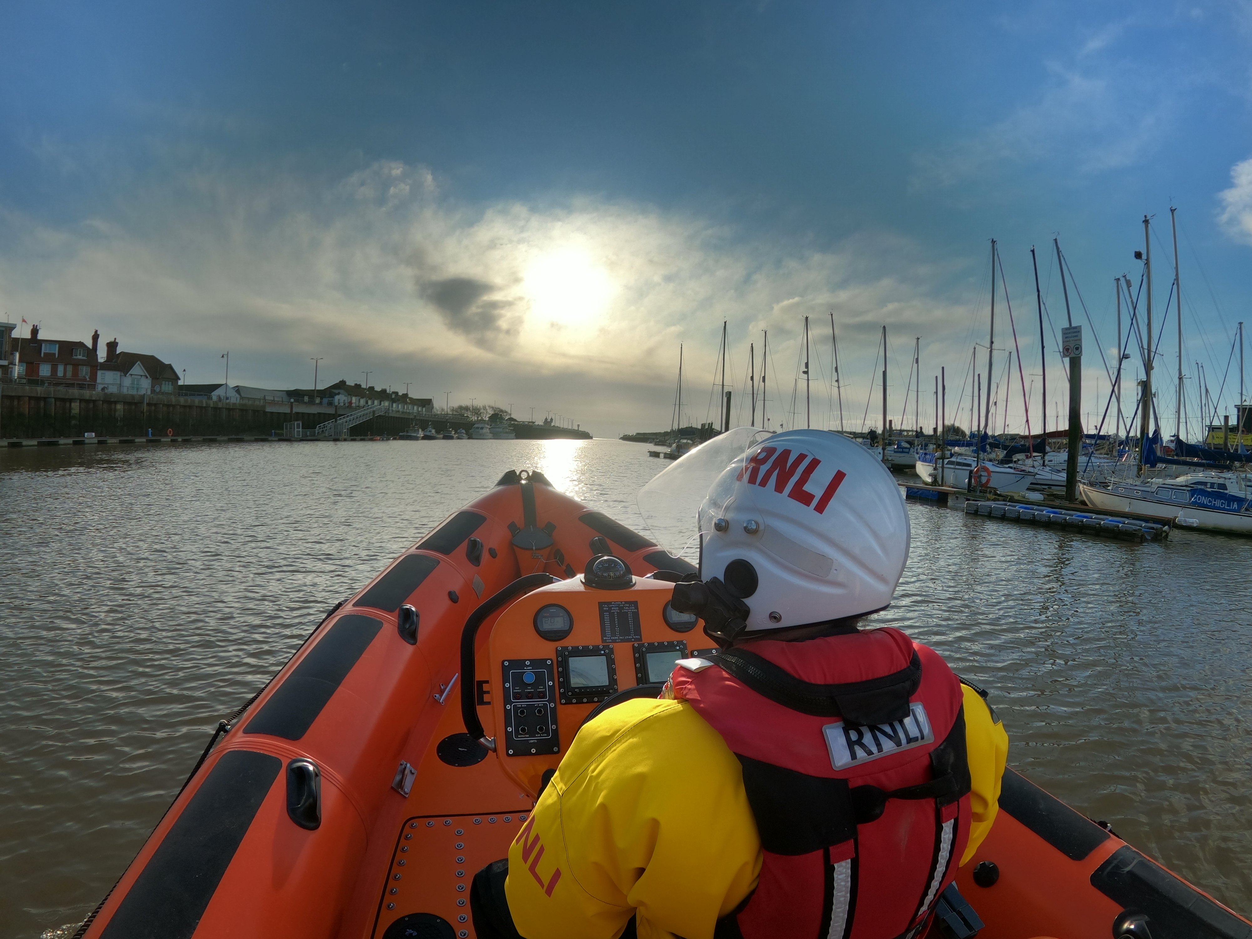 Ray of Hope in Littlehampton Harbour