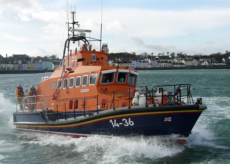 Donaghadee RNLI on exercise