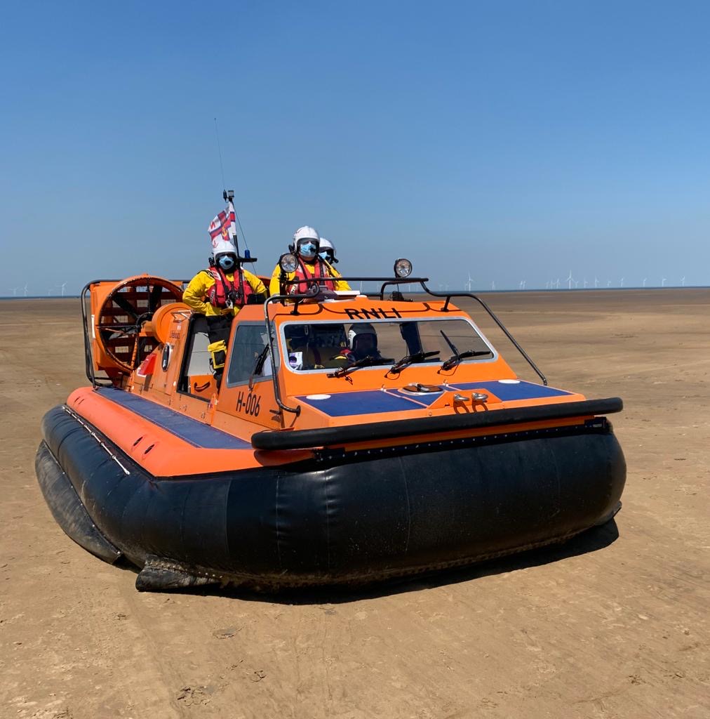 RNLI Hoylake volunteers respond to three reports of walkers cut off by ...