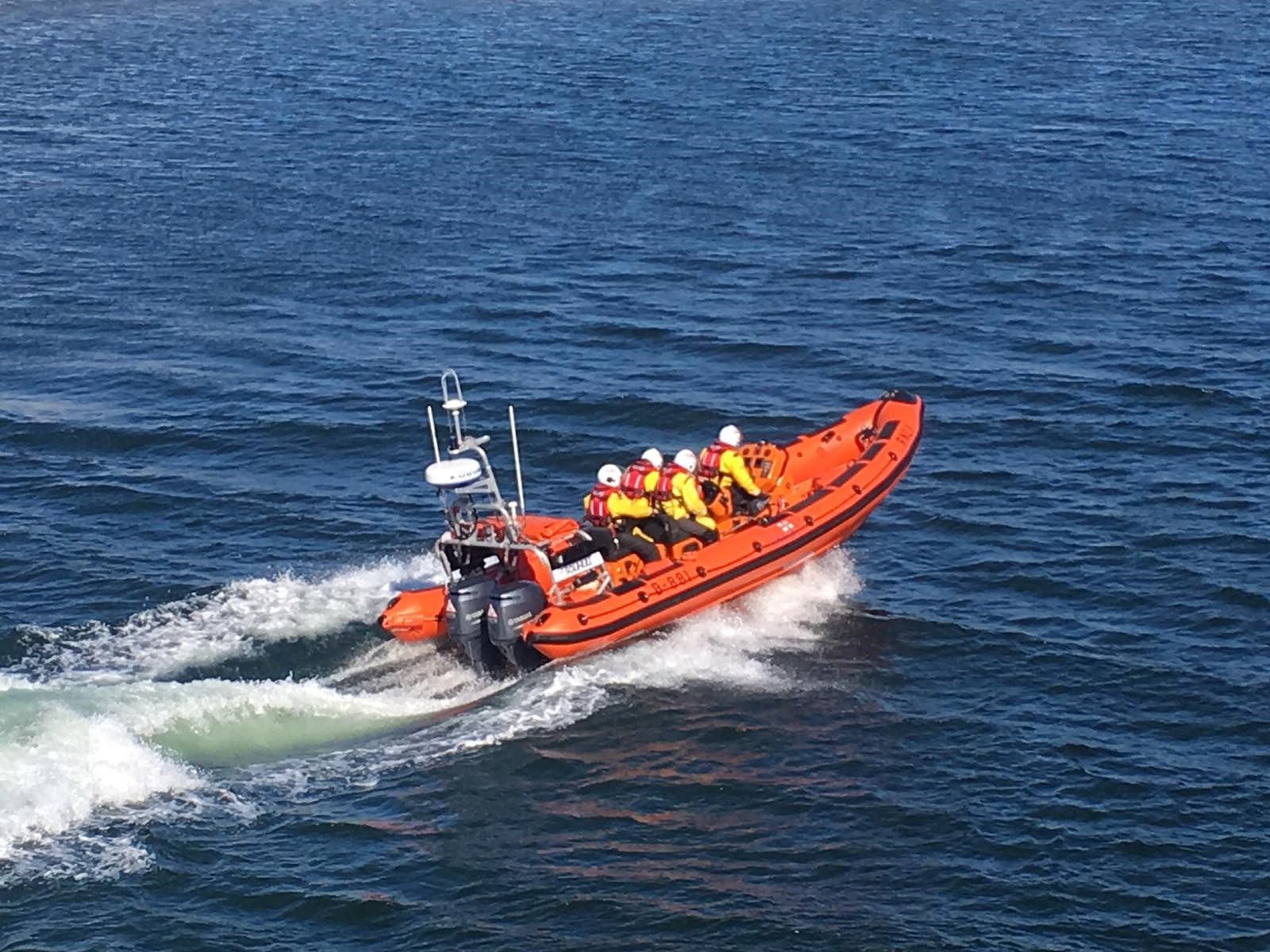 Hartlepool RNLI ILB at sea 2020