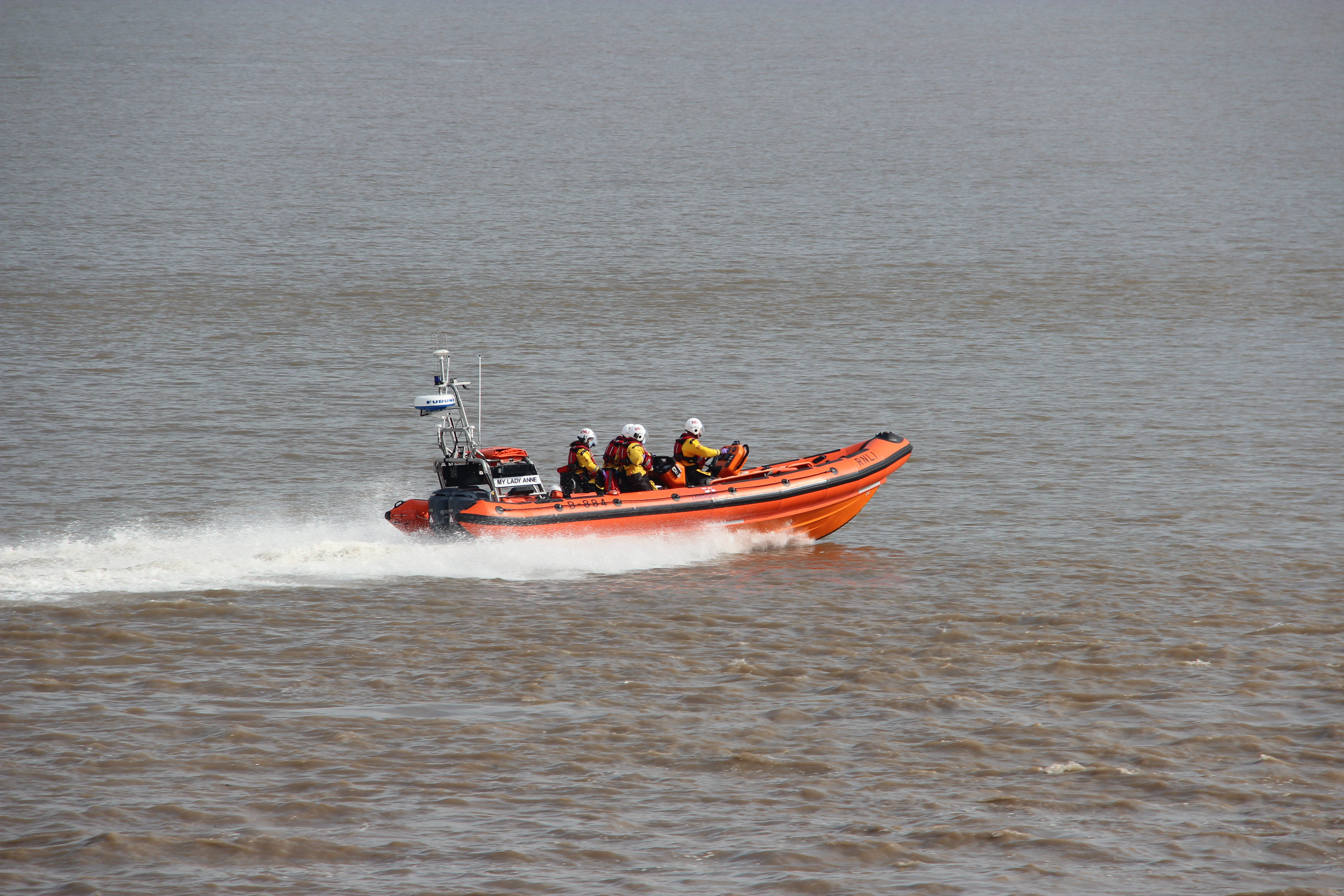 Volunteer crew heading back home to Portishead
