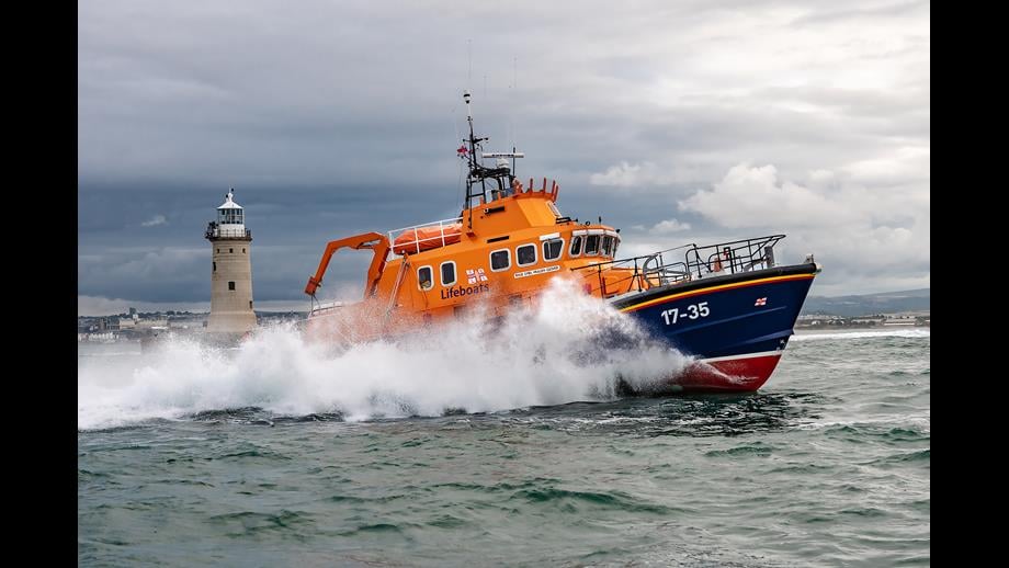 Rnli Launch Methods Plymouth RNLI launch on service | RNLI