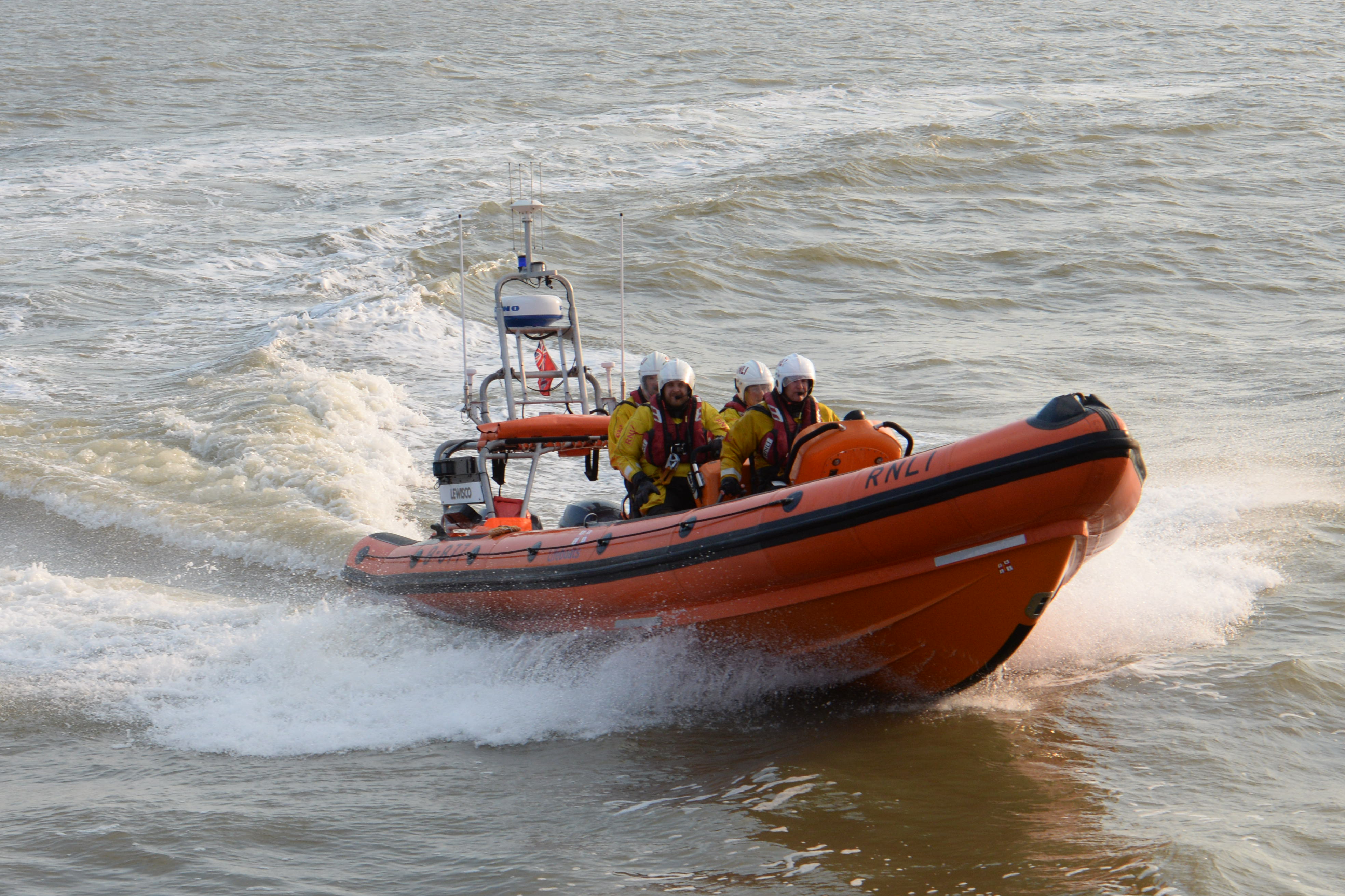 Lewisco, the Whitstable Atlantic 85 lifeboat.