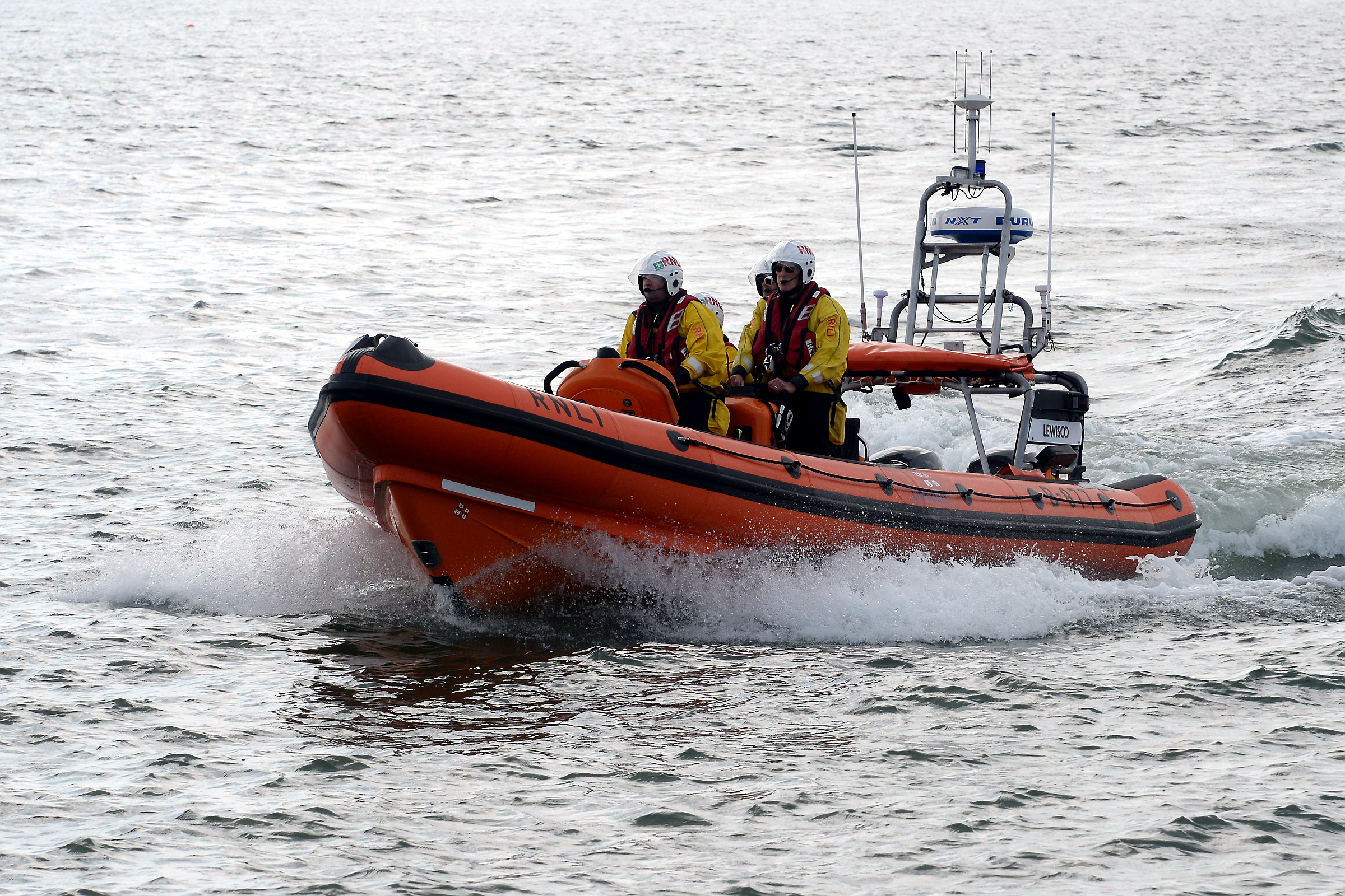 Lewisco, the Whitstable Atlantic 85 lifeboat.