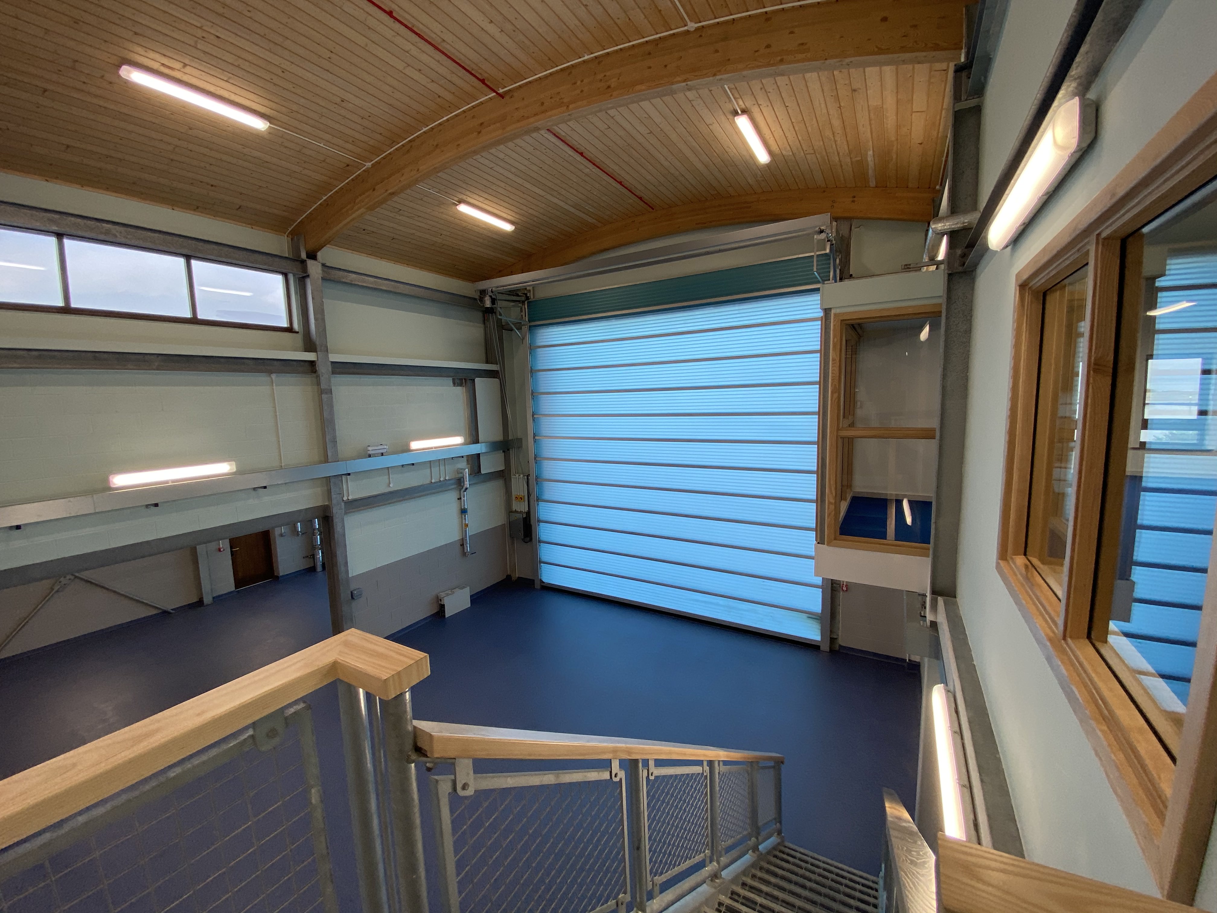 Boathall which will house the new Shannon class lifeboat