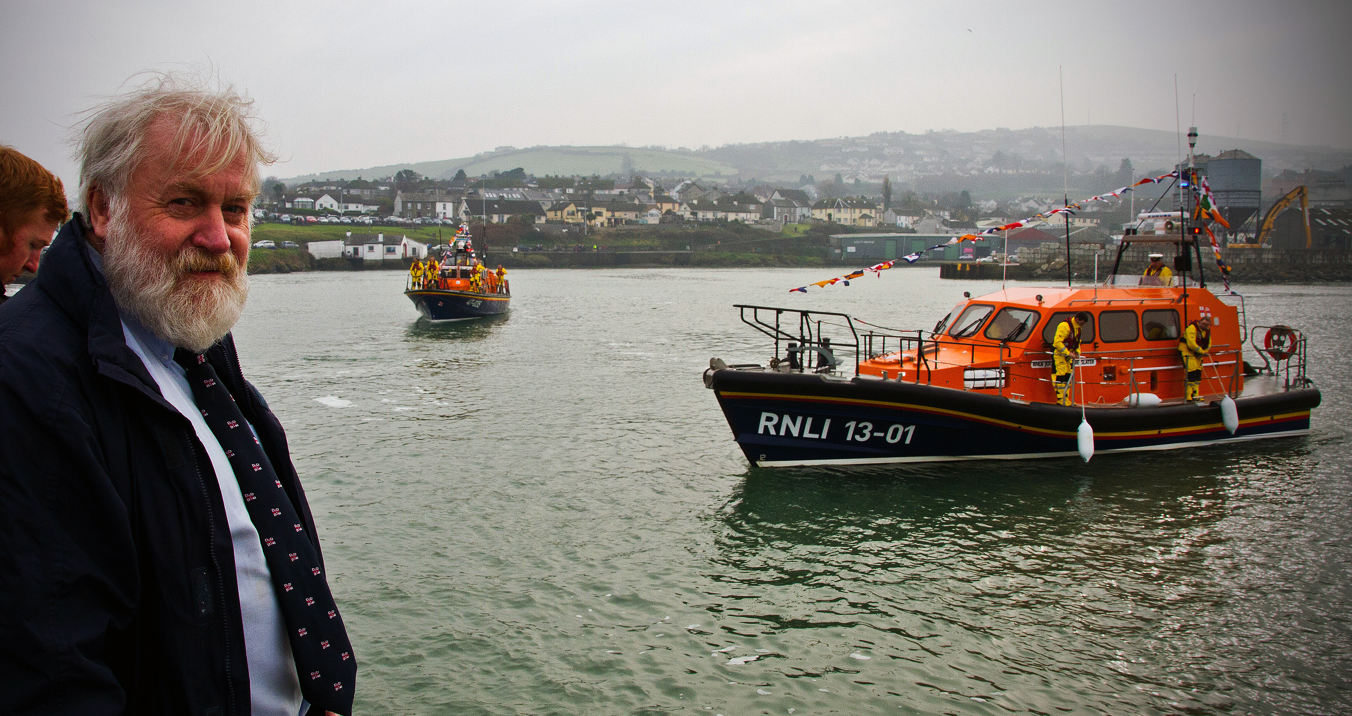 Wicklow RNLI Operations Manager, Des Davitt retiring after 27years dedicated service to the RNLI