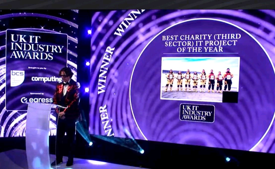 Comedian Ed Byrne hosted the awards ceremony